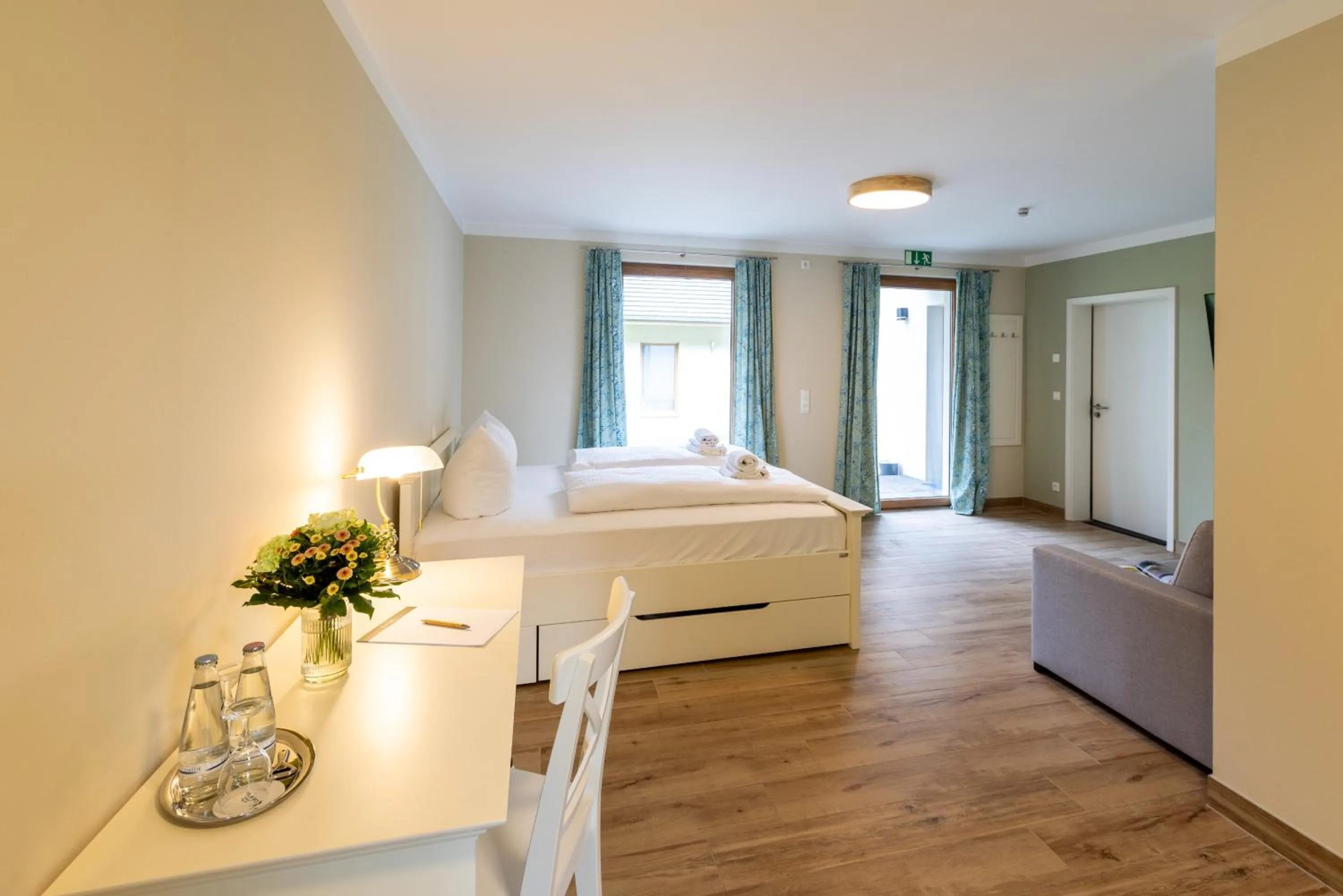 Bed in Café Wildau Hotel & Restaurant am Werbellinsee