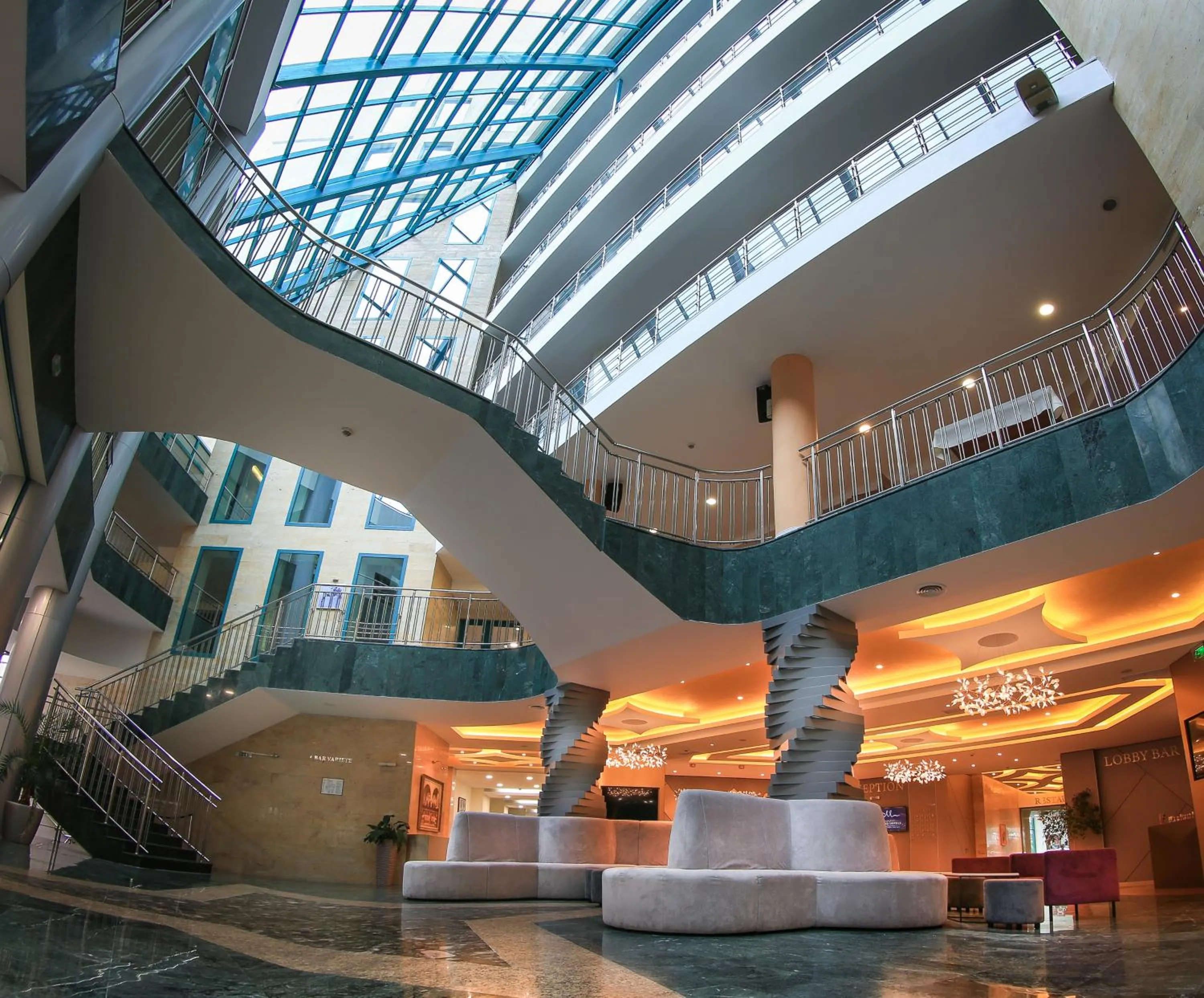 Lobby or reception in Marina Grand Beach Hotel - All Inclusive Plus