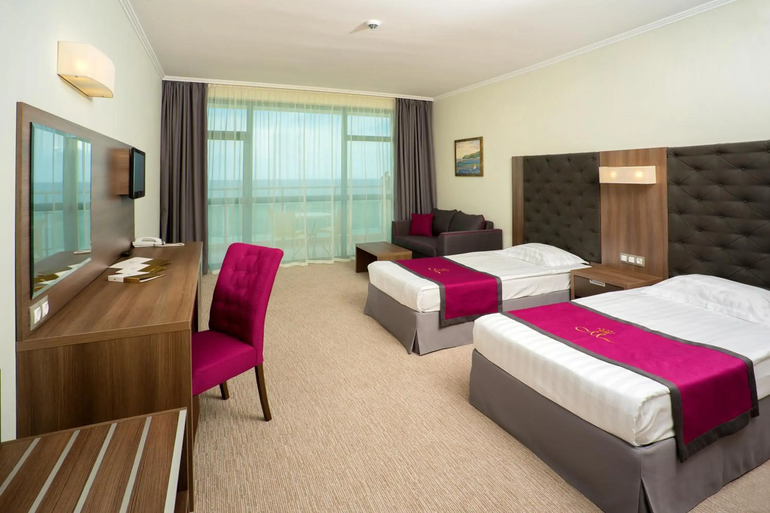 Bedroom in Marina Grand Beach Hotel - All Inclusive Plus Bedroom in Marina Grand Beach Hotel - All Inclusive Plus