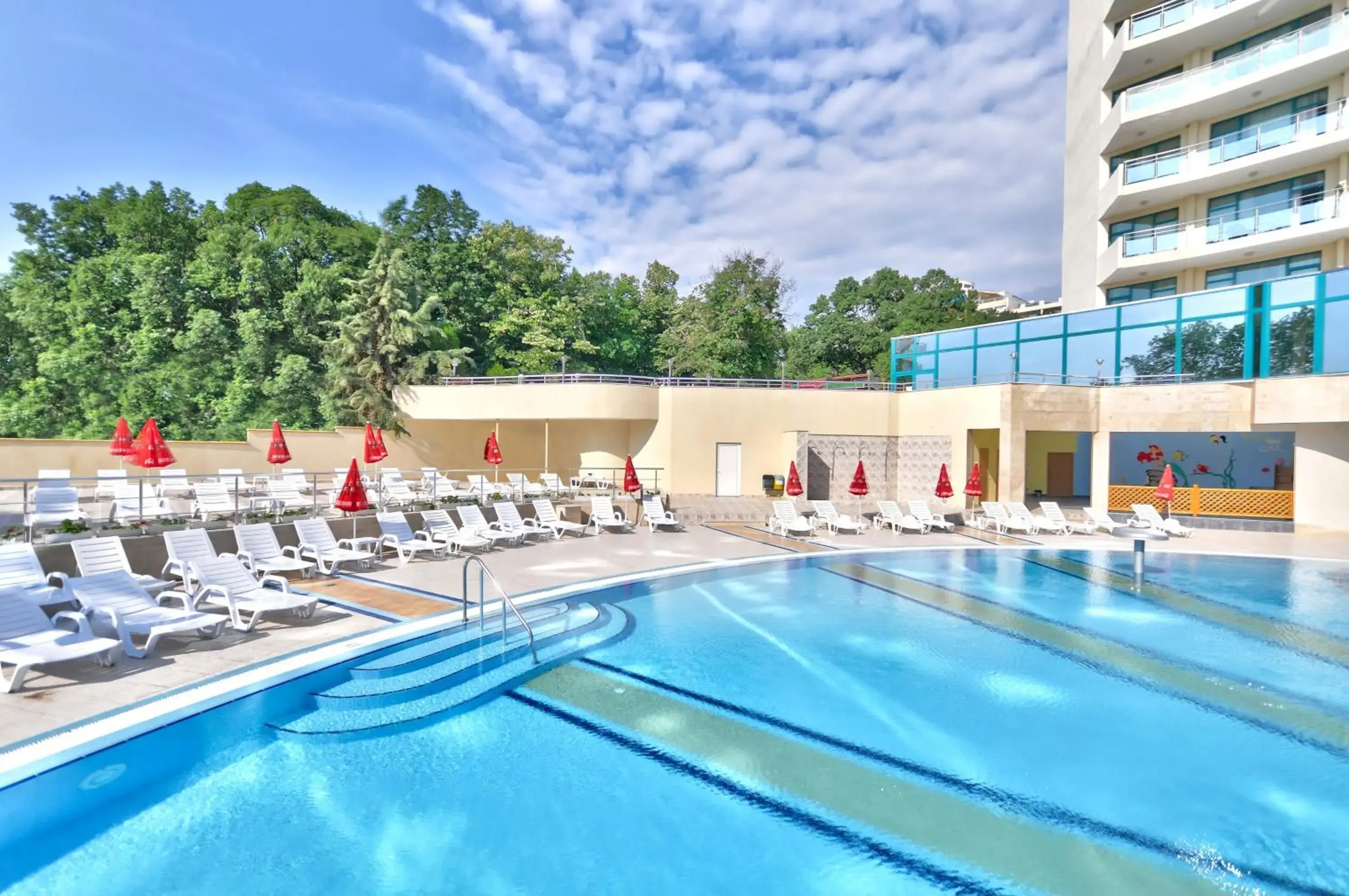 Swimming pool in Marina Grand Beach Hotel - All Inclusive Plus Swimming pool in Marina Grand Beach Hotel - All Inclusive Plus