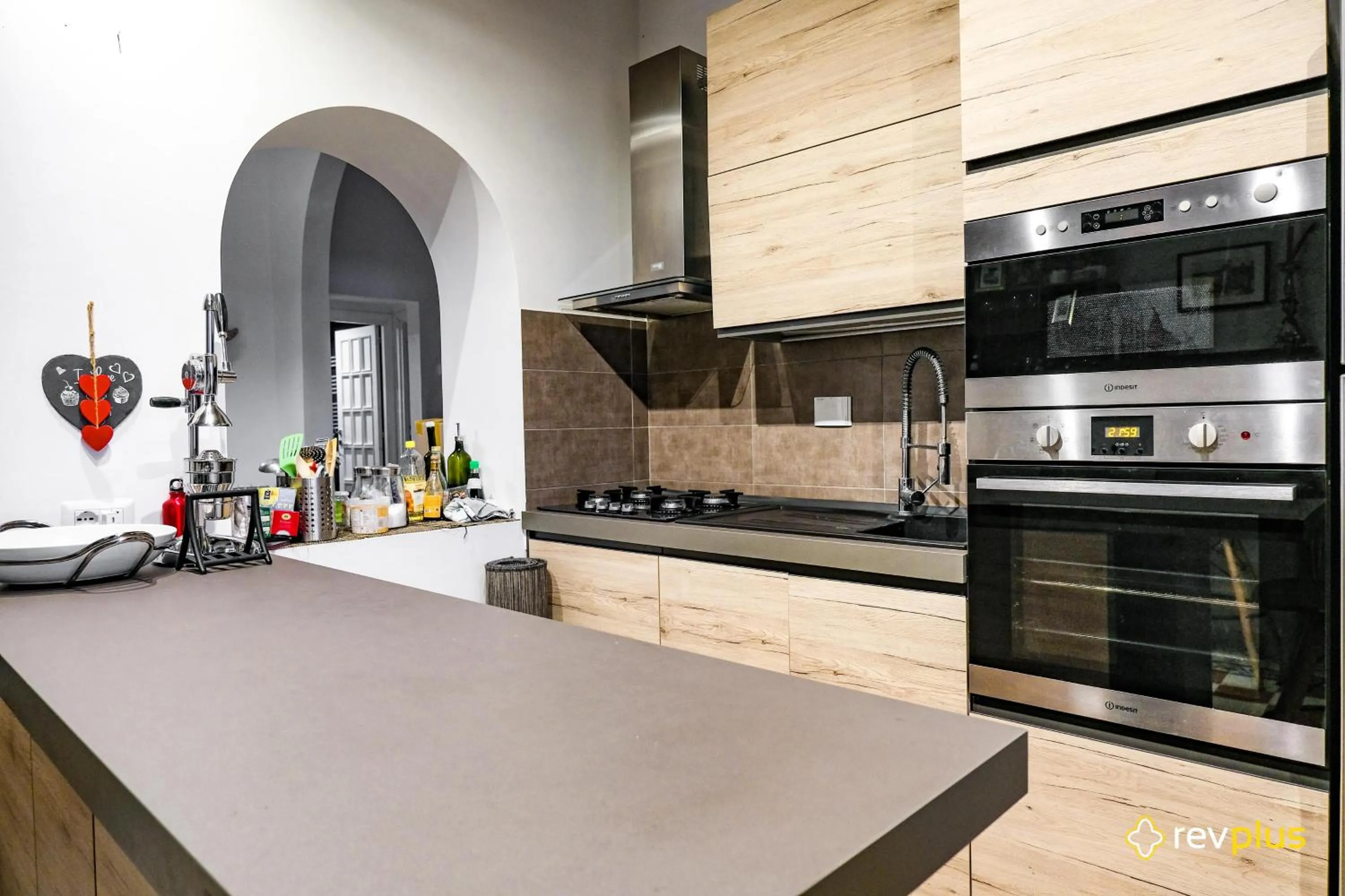 Kitchen or kitchenette in Magic Door Rome