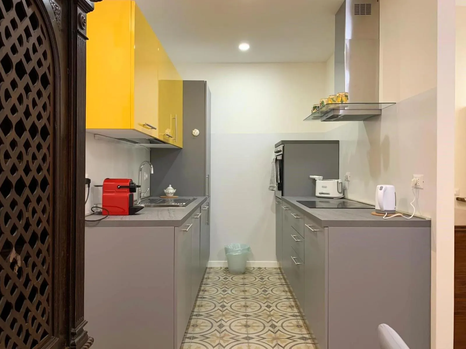 Kitchen or kitchenette in Magic Door Rome