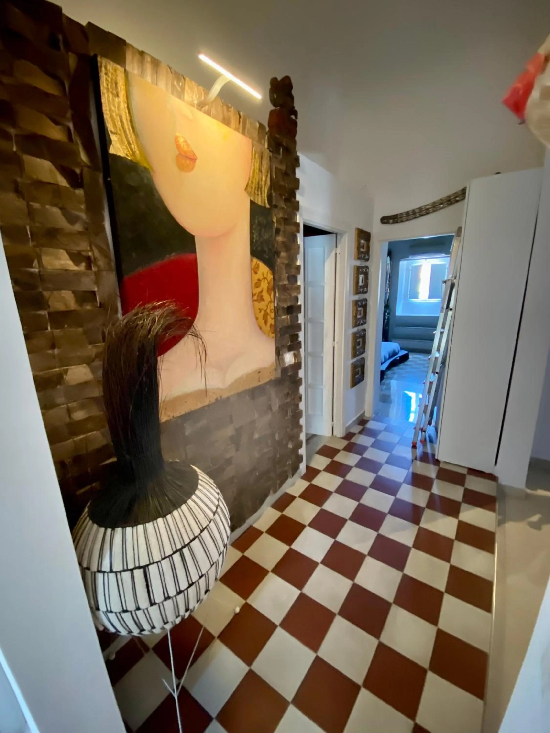 Seating area in Magic Door Rome