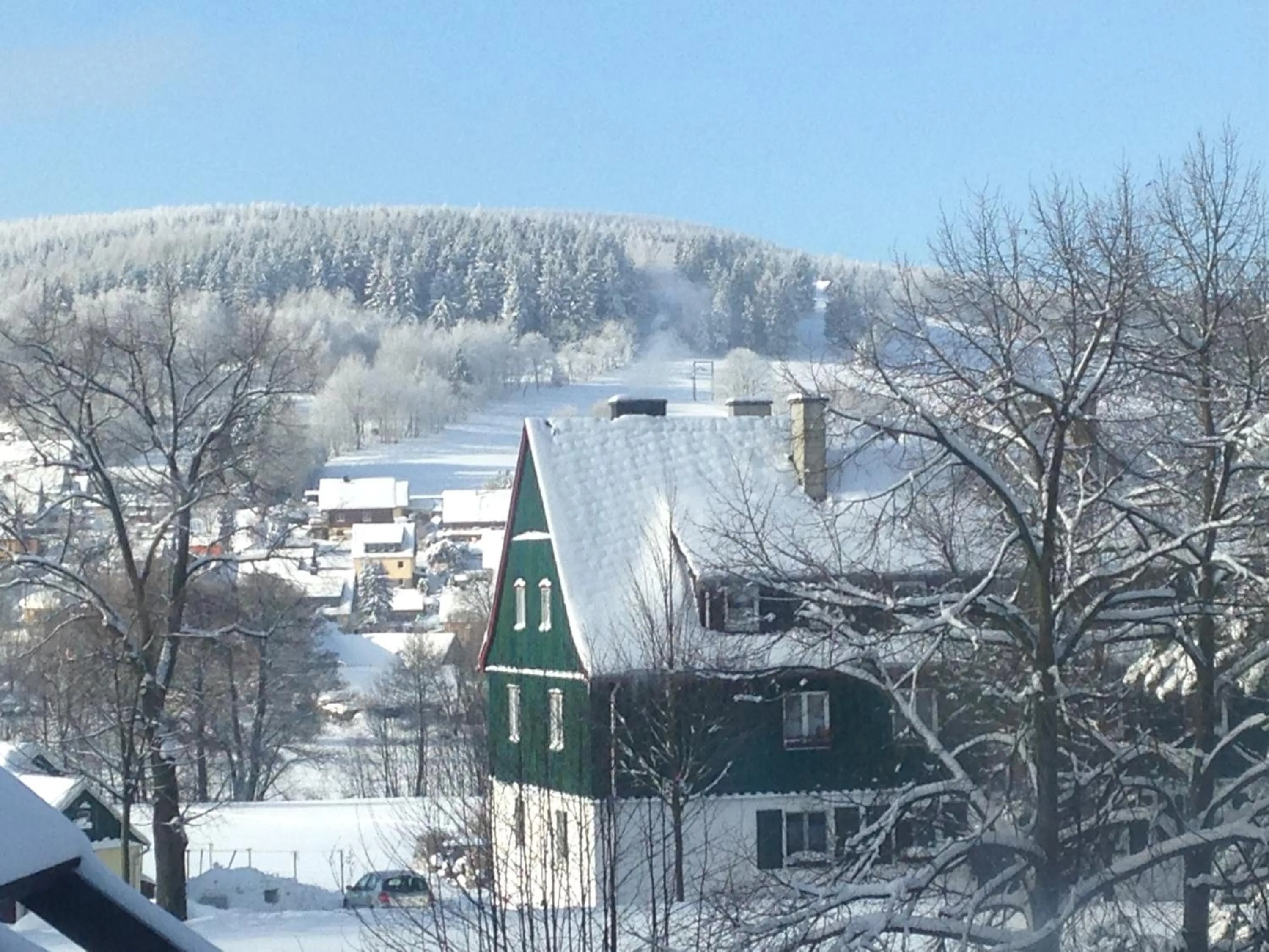 On site in Hostel im Osterzgebirge