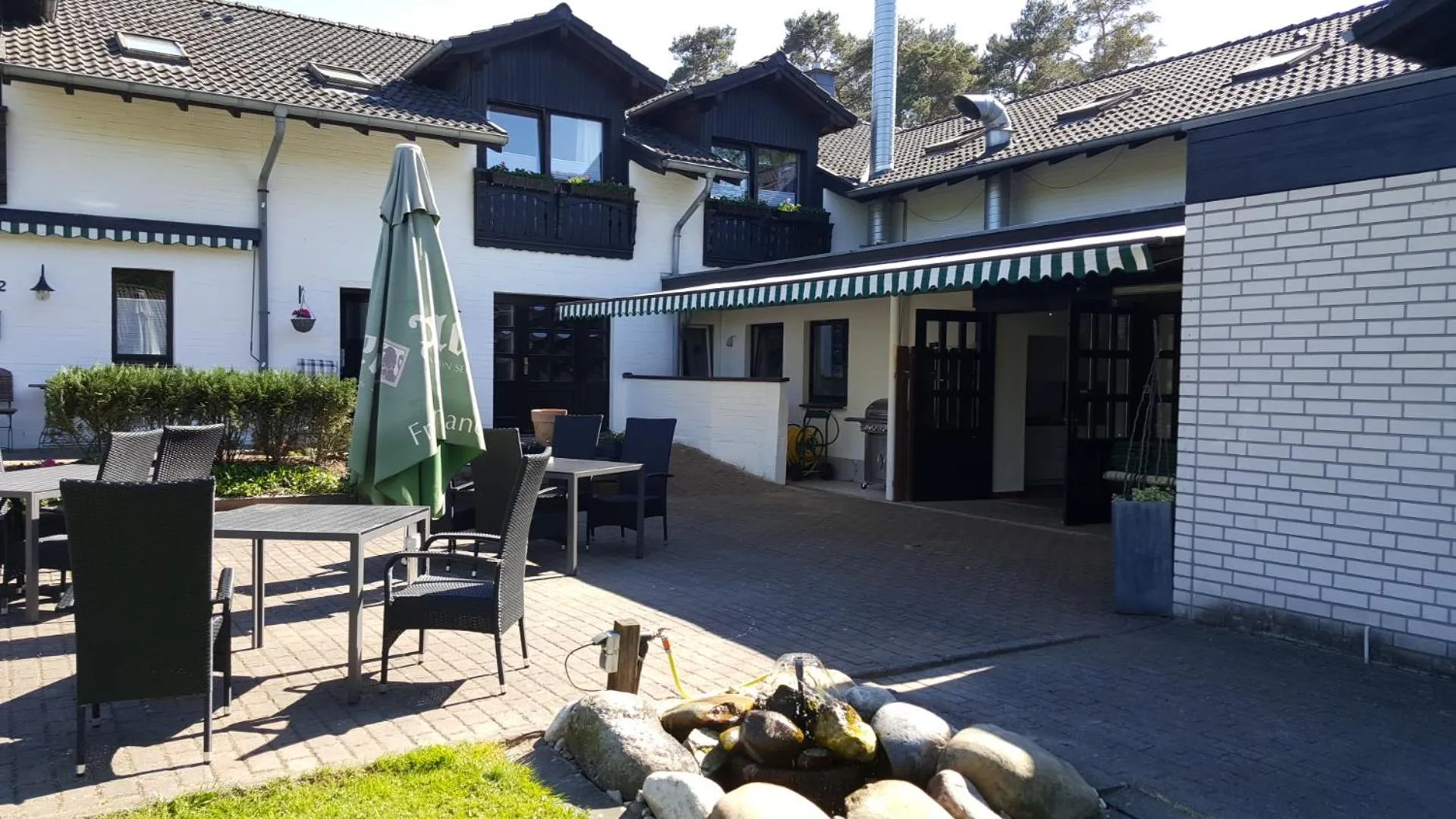 Garden in Landhotel Linden am Venekotensee