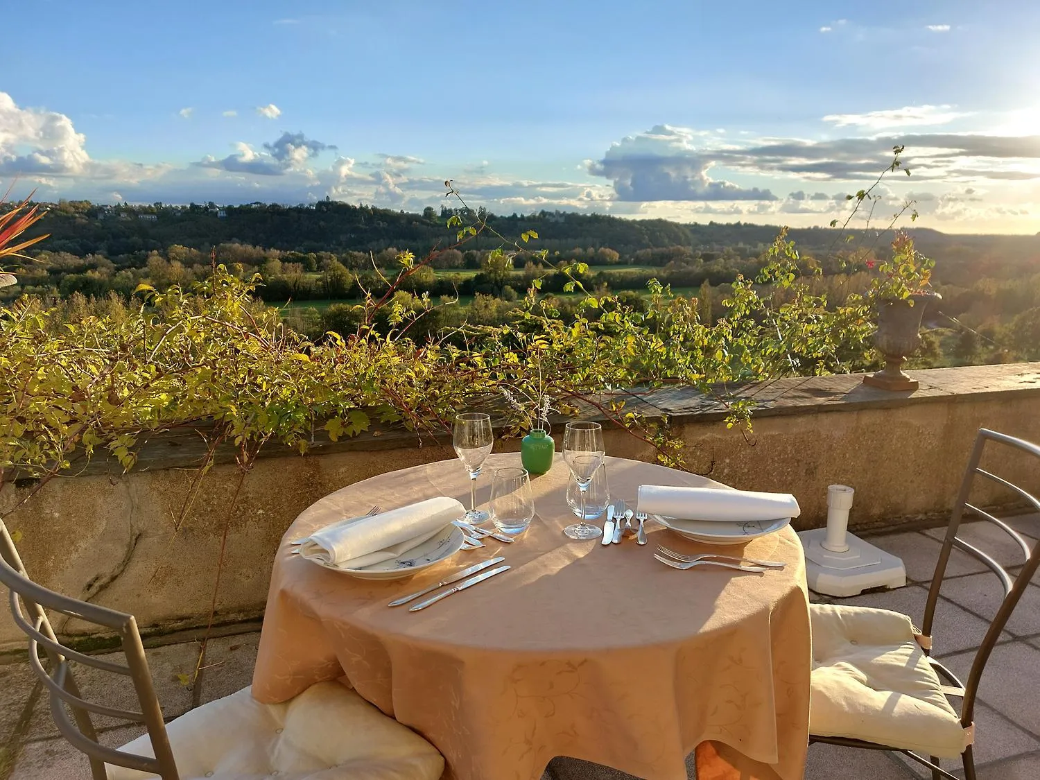 View (from property/room) in Château Haute Roche