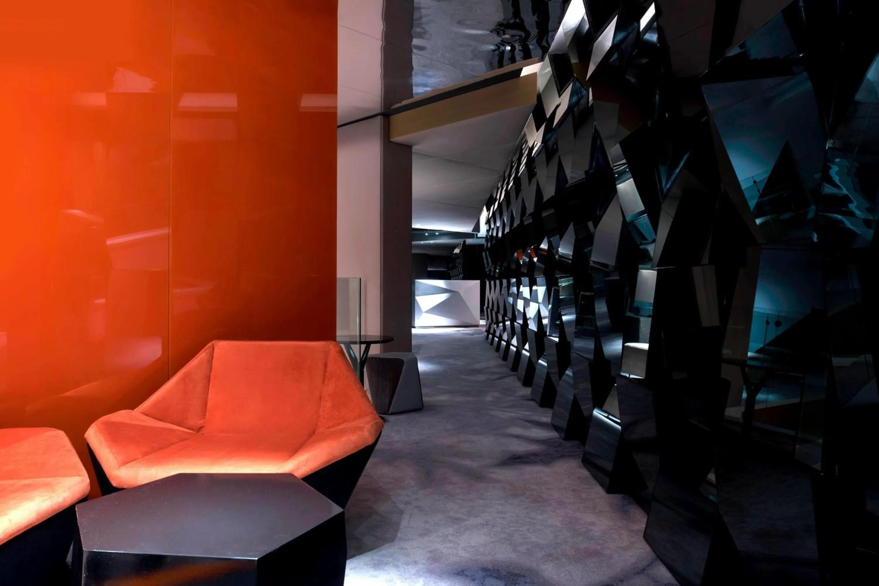 Lobby or reception in W Amman Hotel