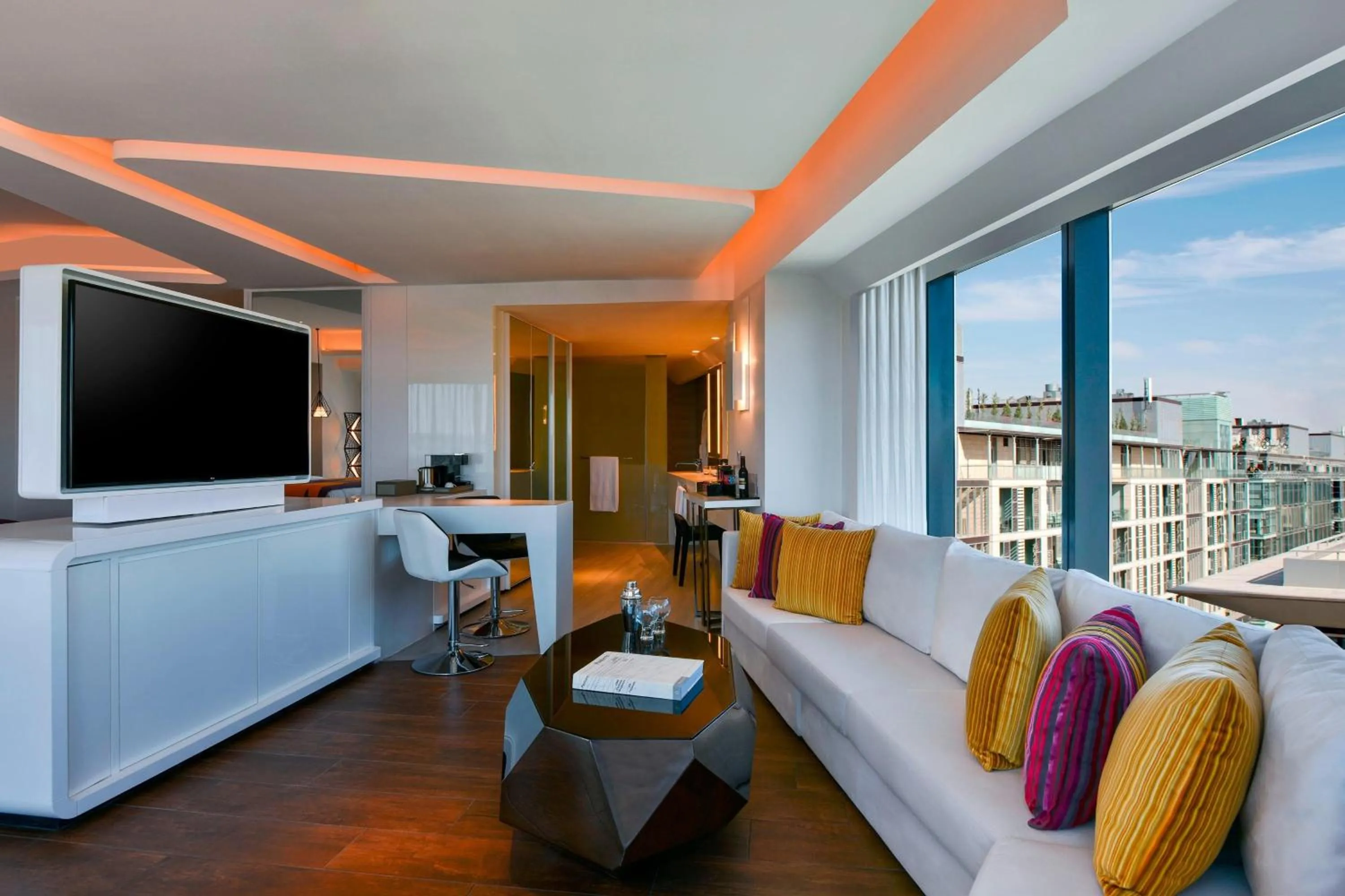 Bedroom in W Amman Hotel