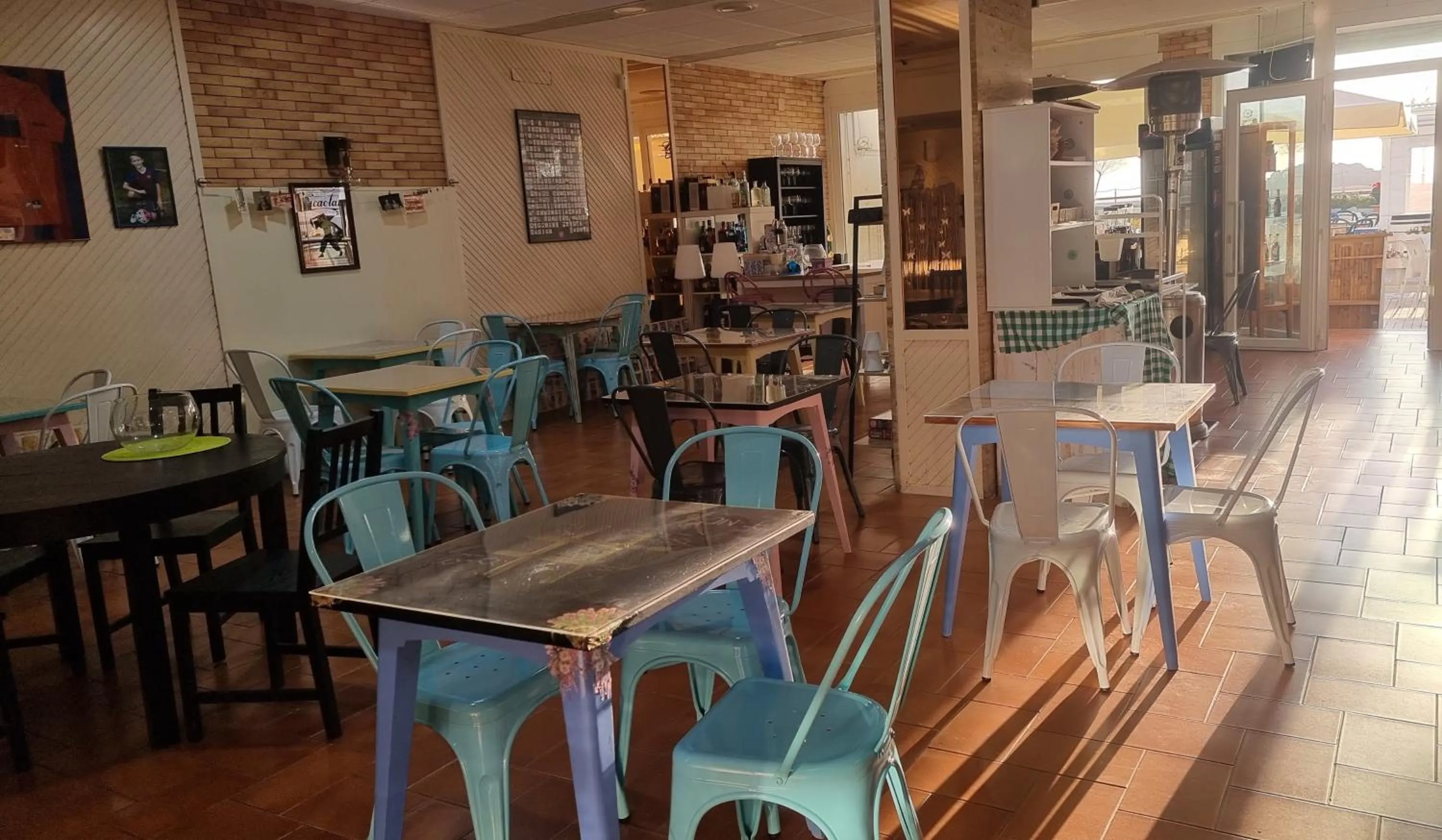 Dining area in Hotel Corisco