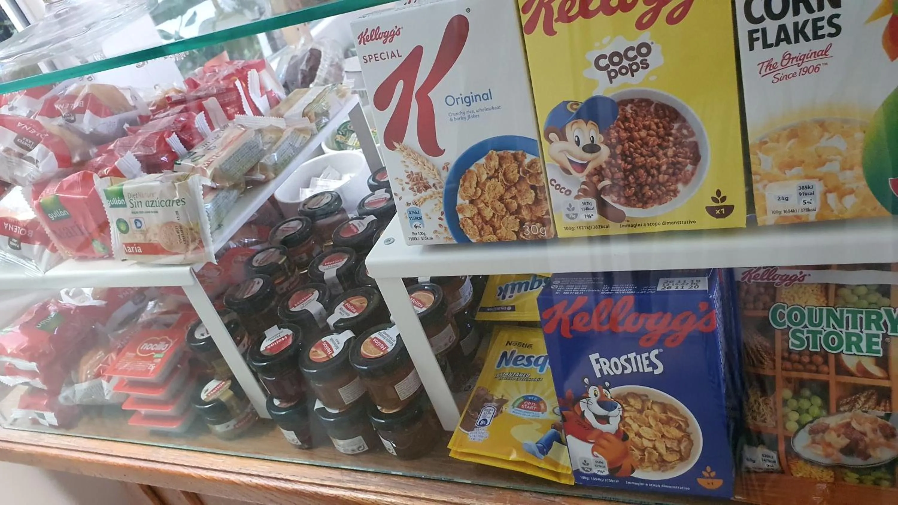 Breakfast in Hotel Corisco