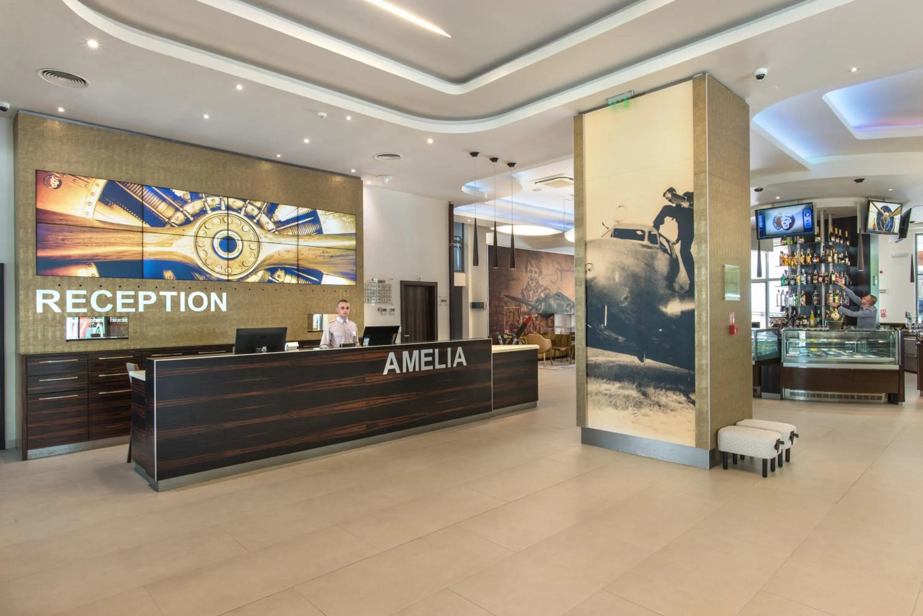 Lobby or reception in MARITIM Hotel Amelia - Luxury Ultra All Inclusive