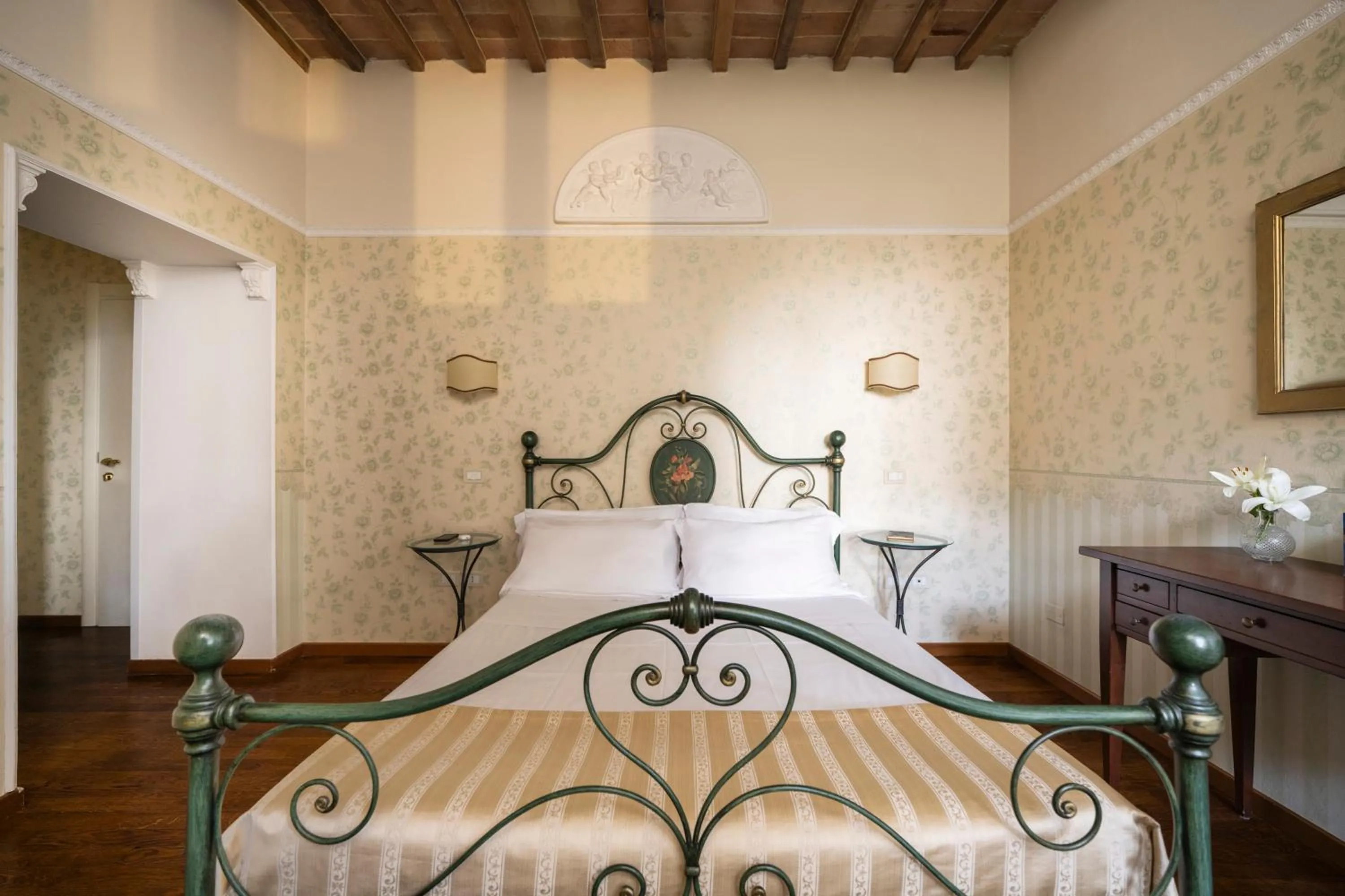 Bed in Relais Parco Dei Cavalieri Assisi