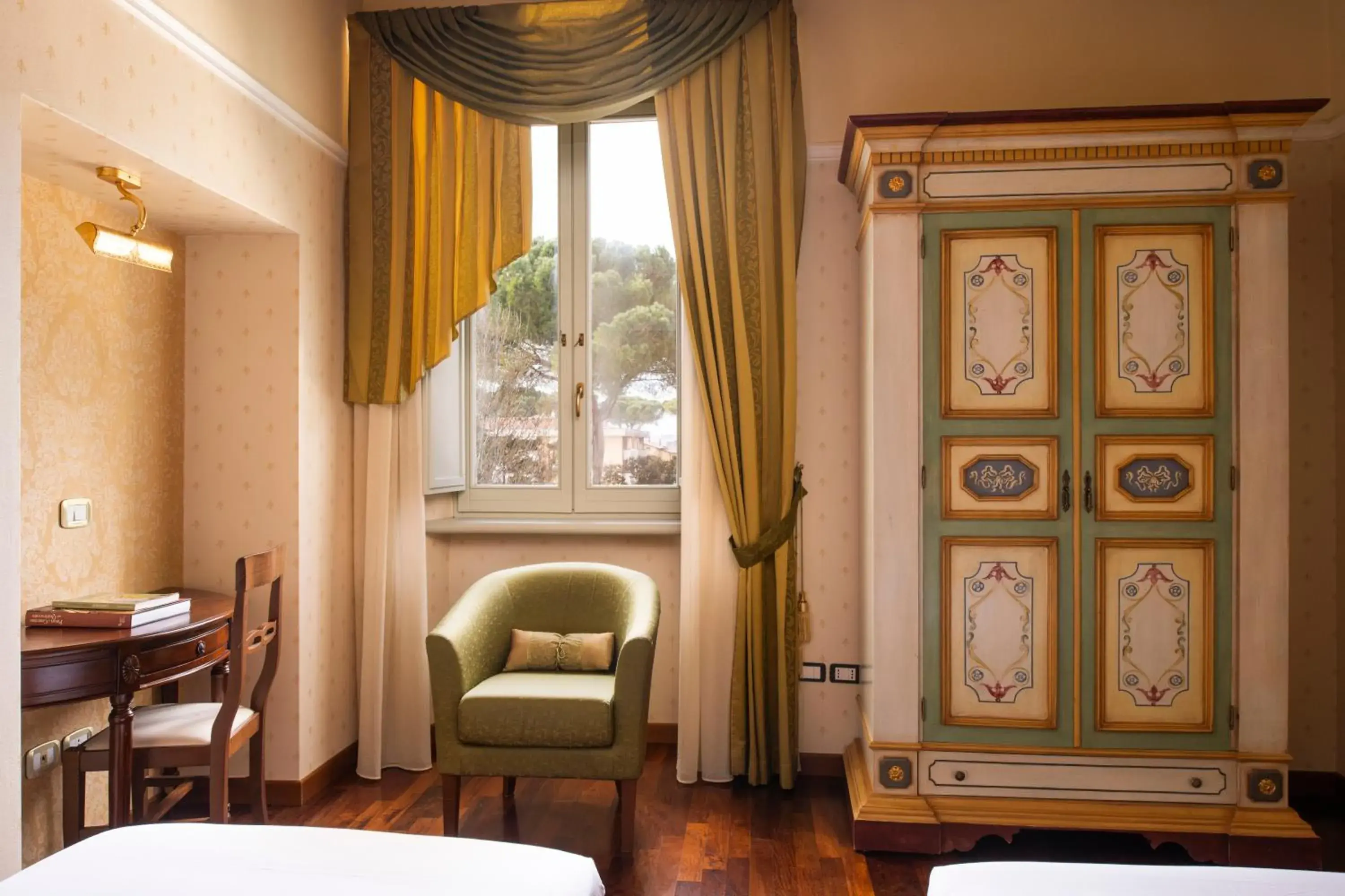 Bedroom in Relais Parco Dei Cavalieri Assisi Bedroom in Relais Parco Dei Cavalieri Assisi