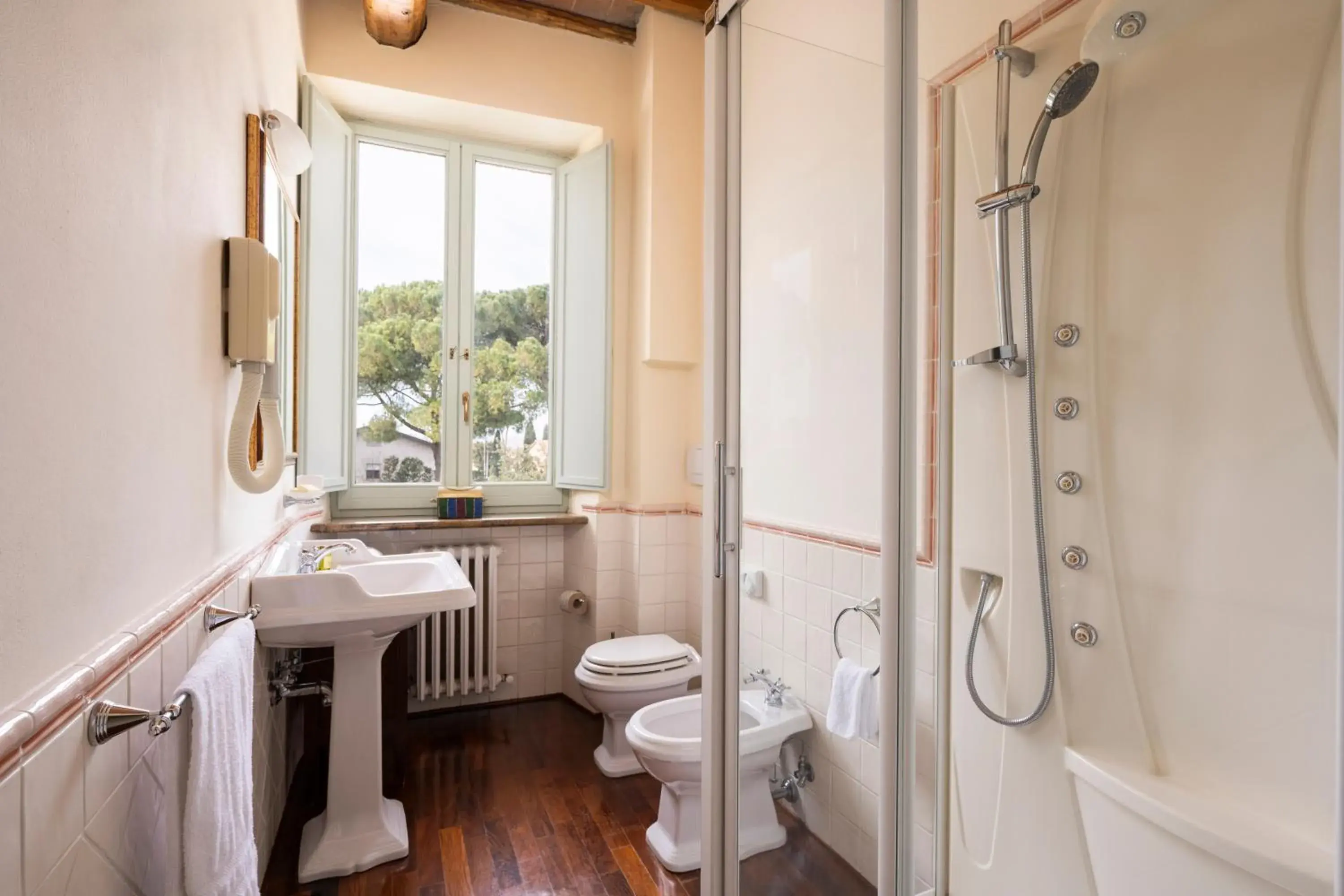 Bathroom in Relais Parco Dei Cavalieri Assisi Bathroom in Relais Parco Dei Cavalieri Assisi