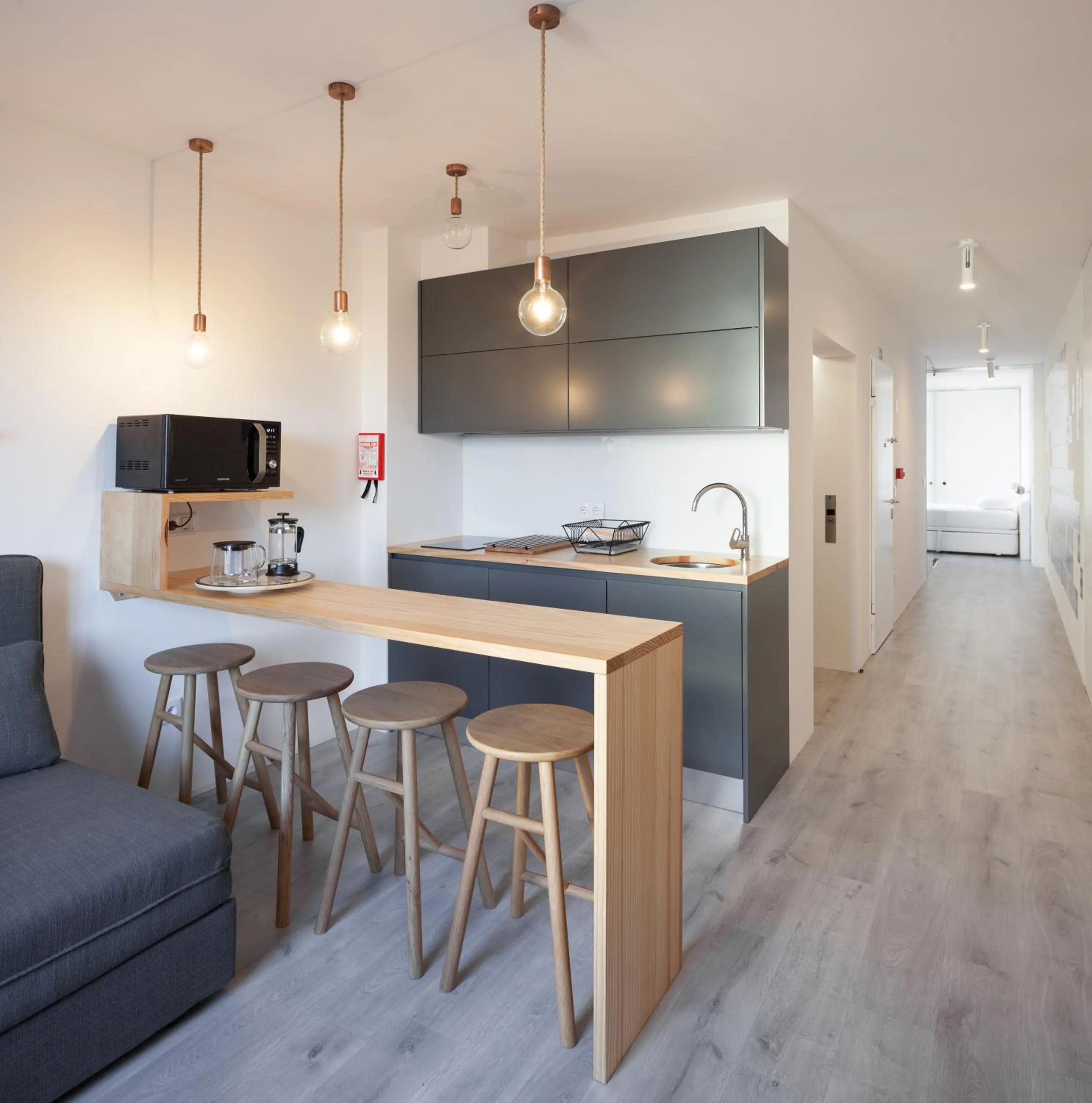 Kitchen or kitchenette in 7 Gaia Roaster Apartments
