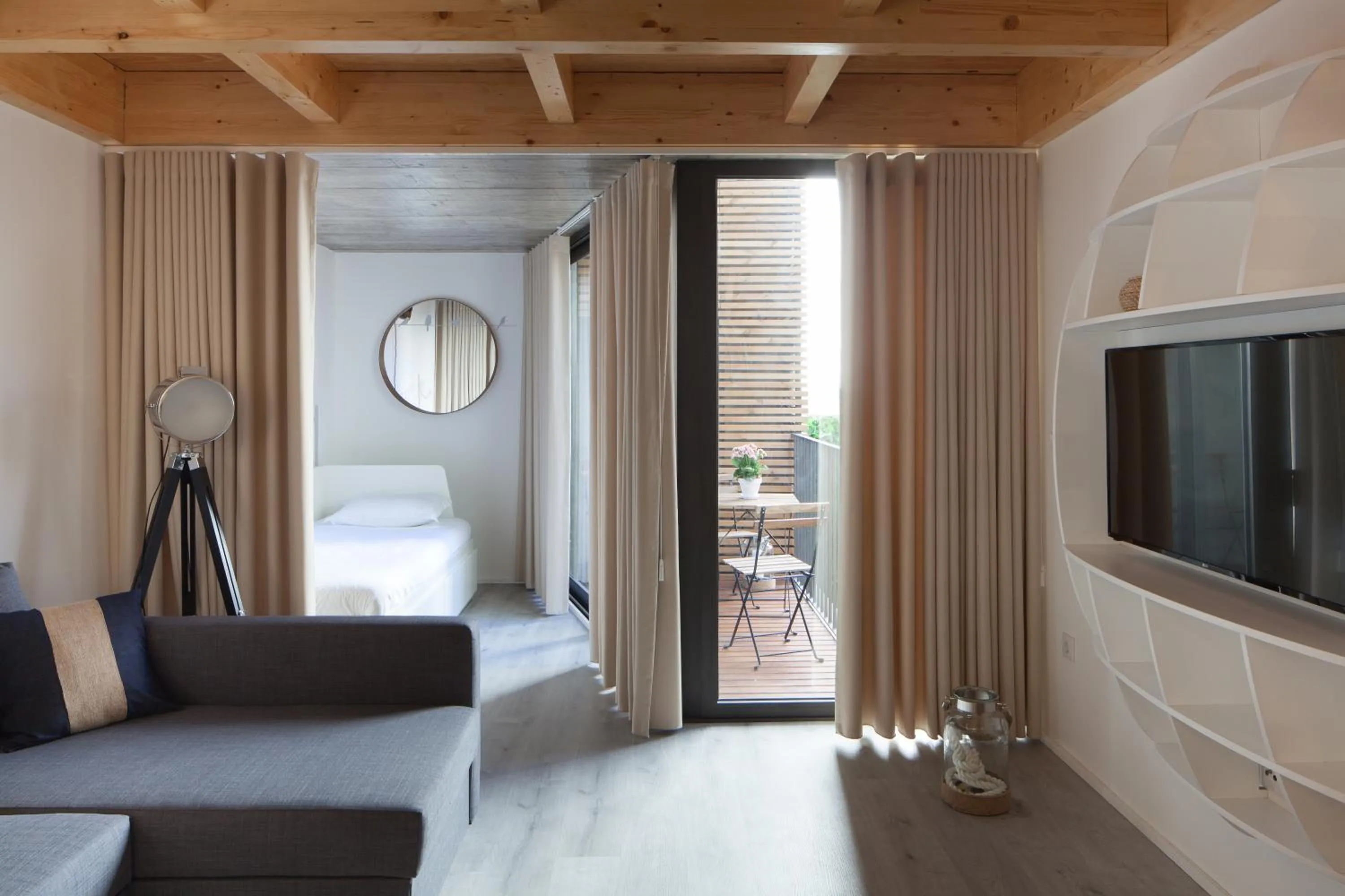 Living room in 7 Gaia Roaster Apartments