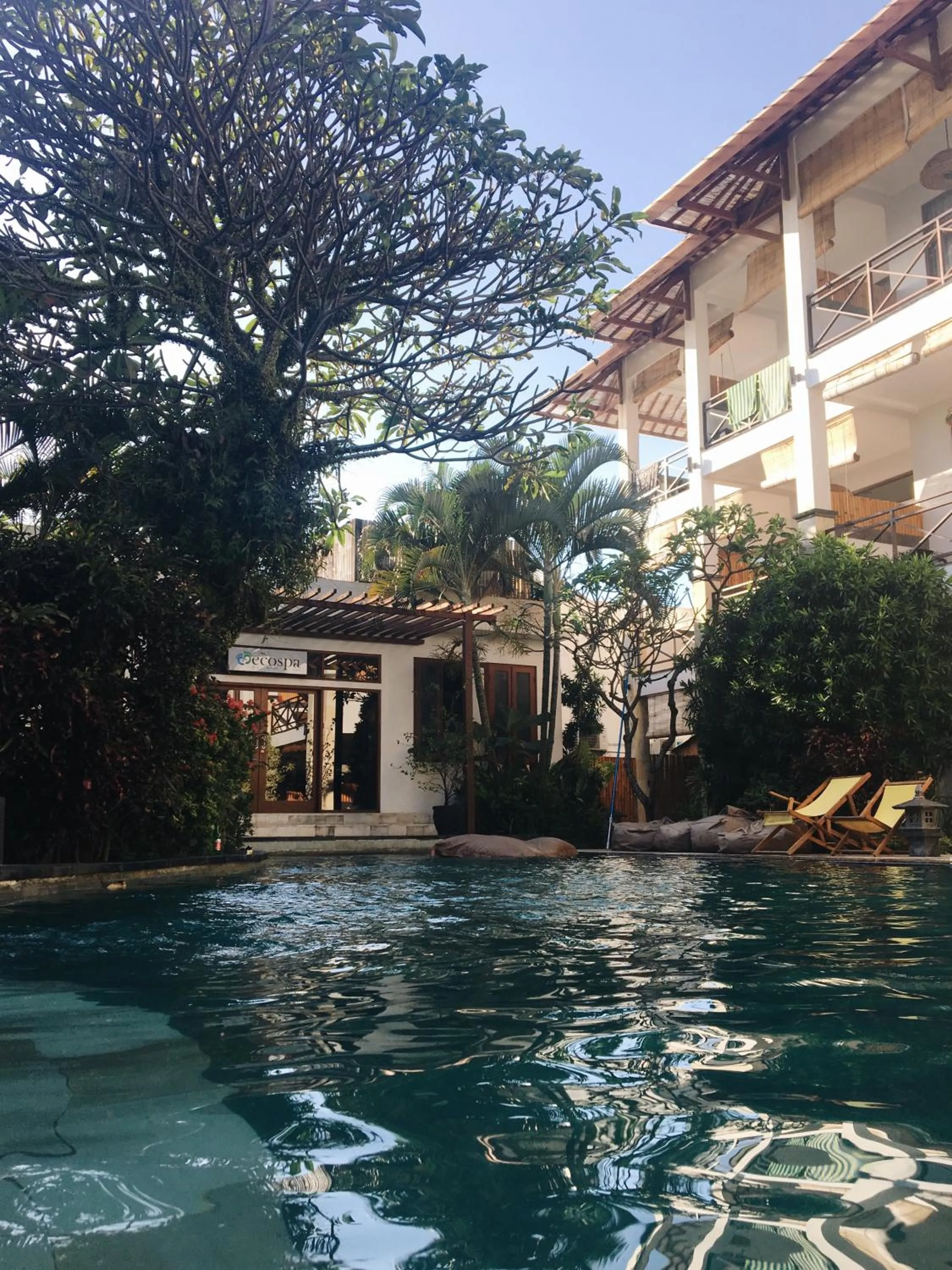 Swimming pool in Ecosfera Hotel & Spa