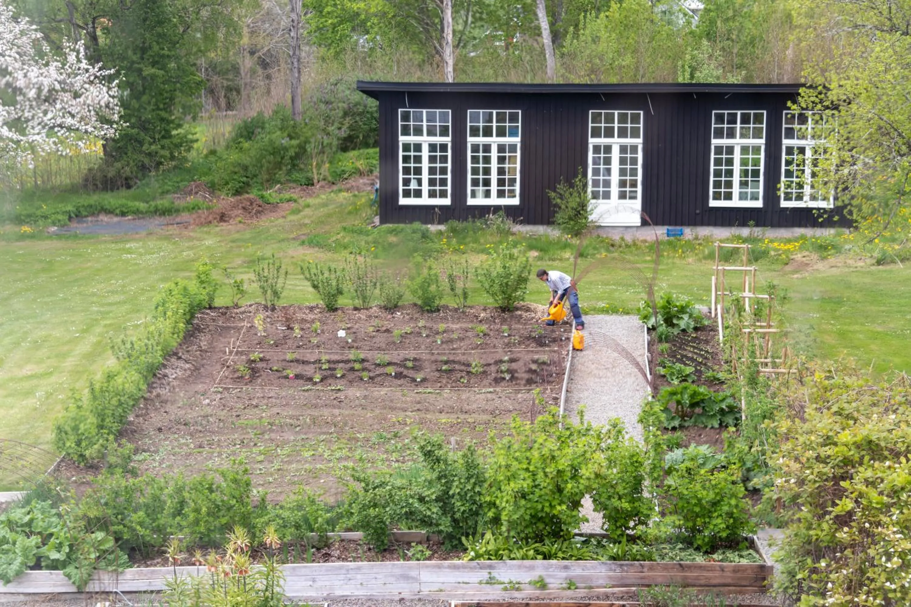 Garden in Villa Gransholm
