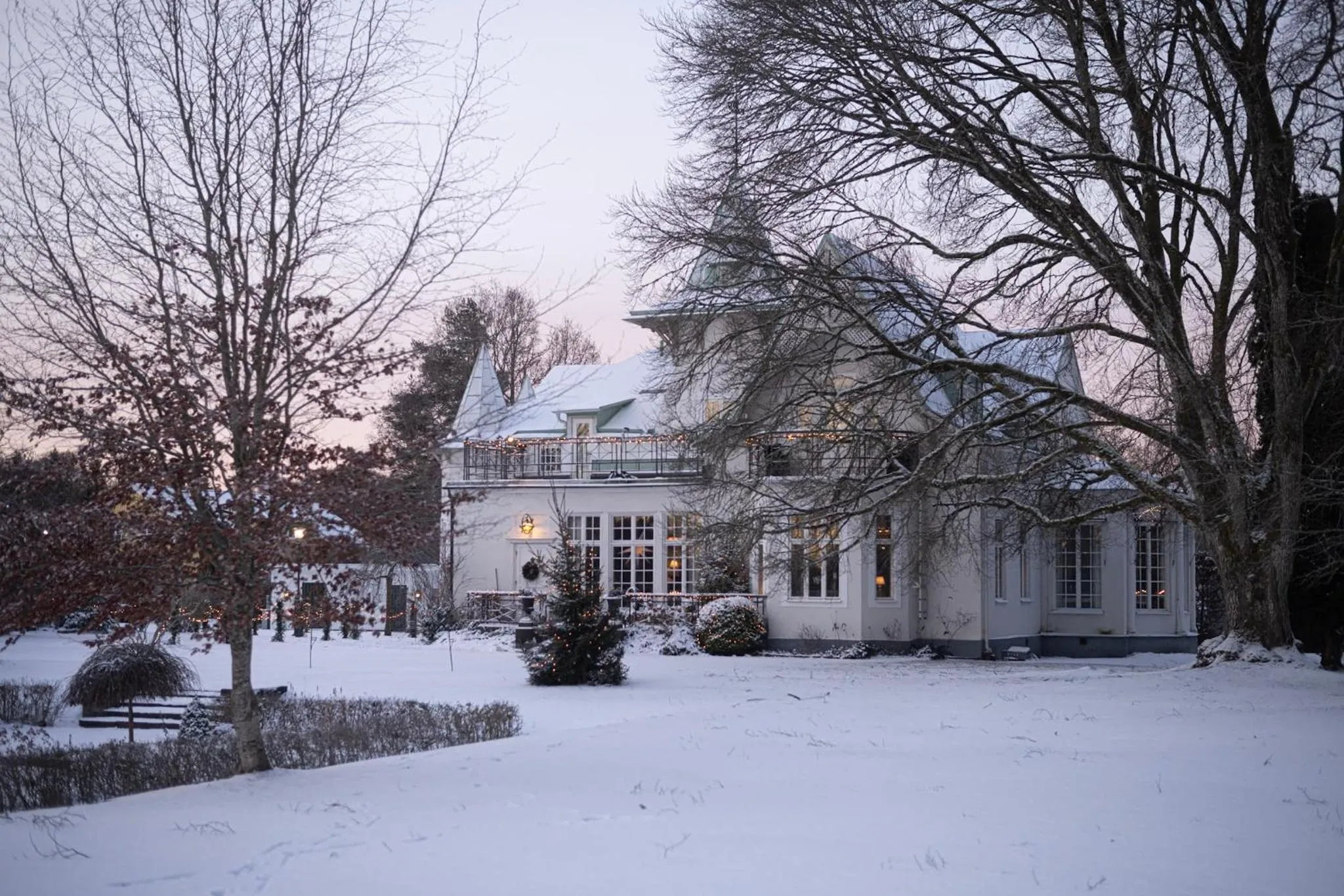 Facade/entrance in Villa Gransholm
