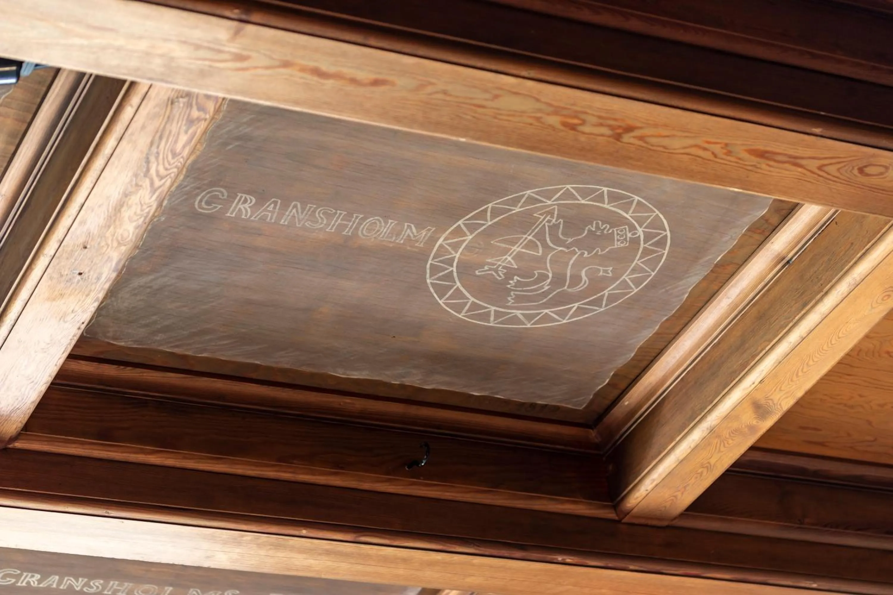 Living room in Villa Gransholm