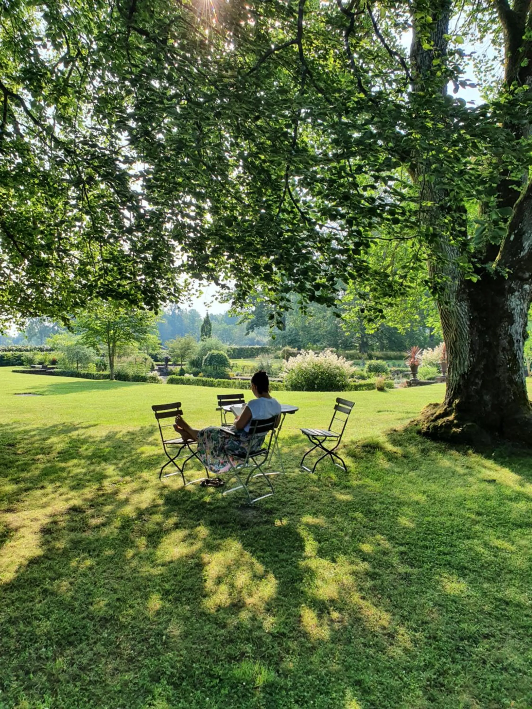 Garden in Villa Gransholm
