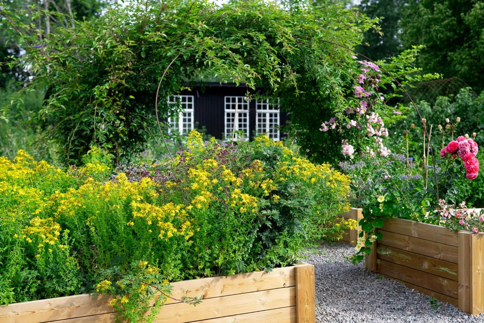 Garden in Villa Gransholm