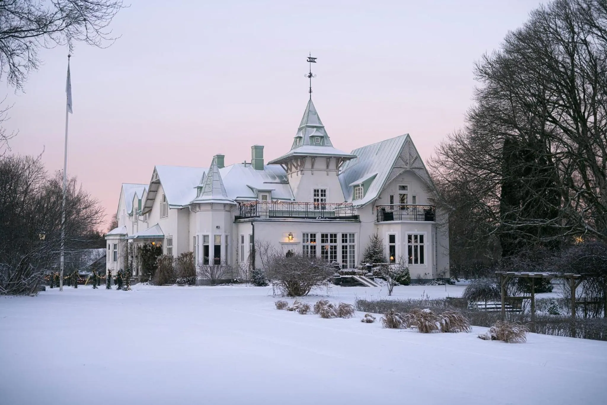 Facade/entrance in Villa Gransholm