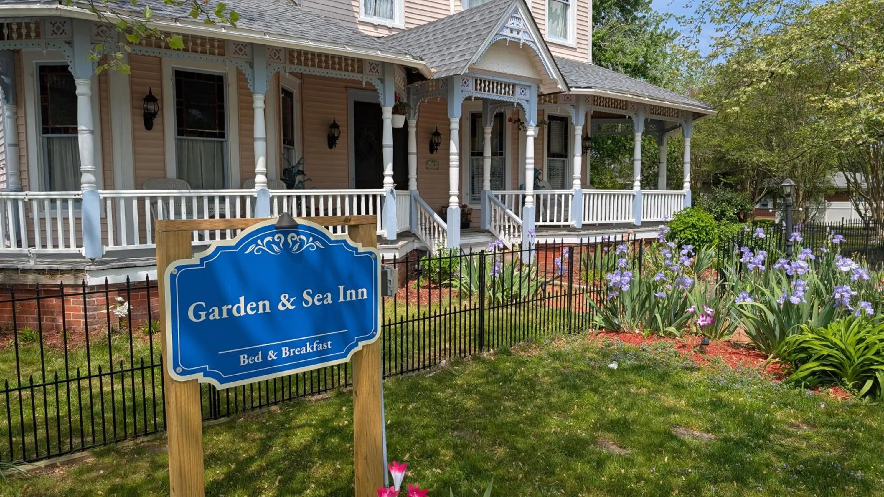 Property logo or sign in Garden and Sea Inn