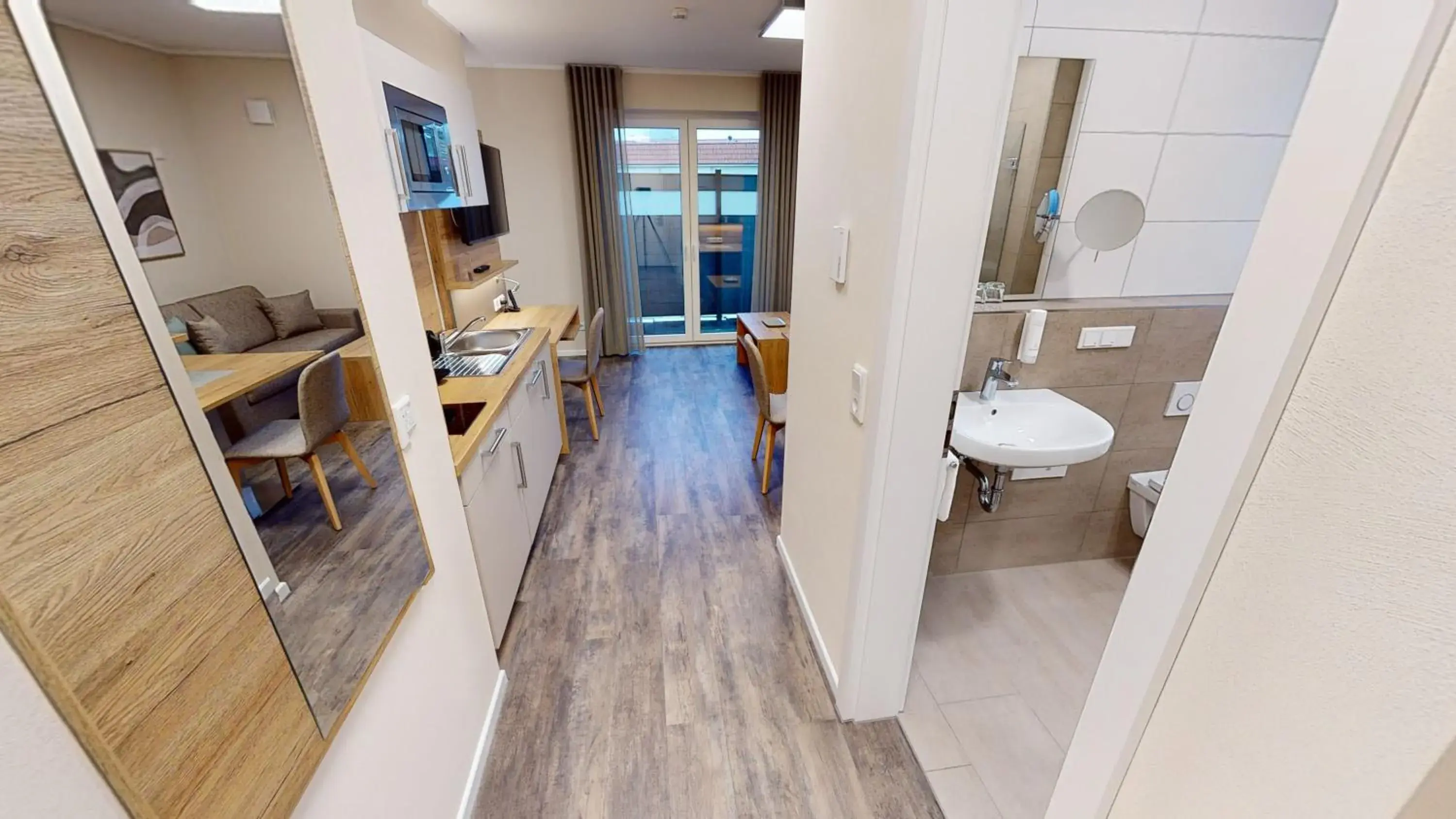 One-Bedroom Apartment - single occupancy in Hotel Wardenburger Hof One-Bedroom Apartment - single occupancy in Hotel Wardenburger Hof