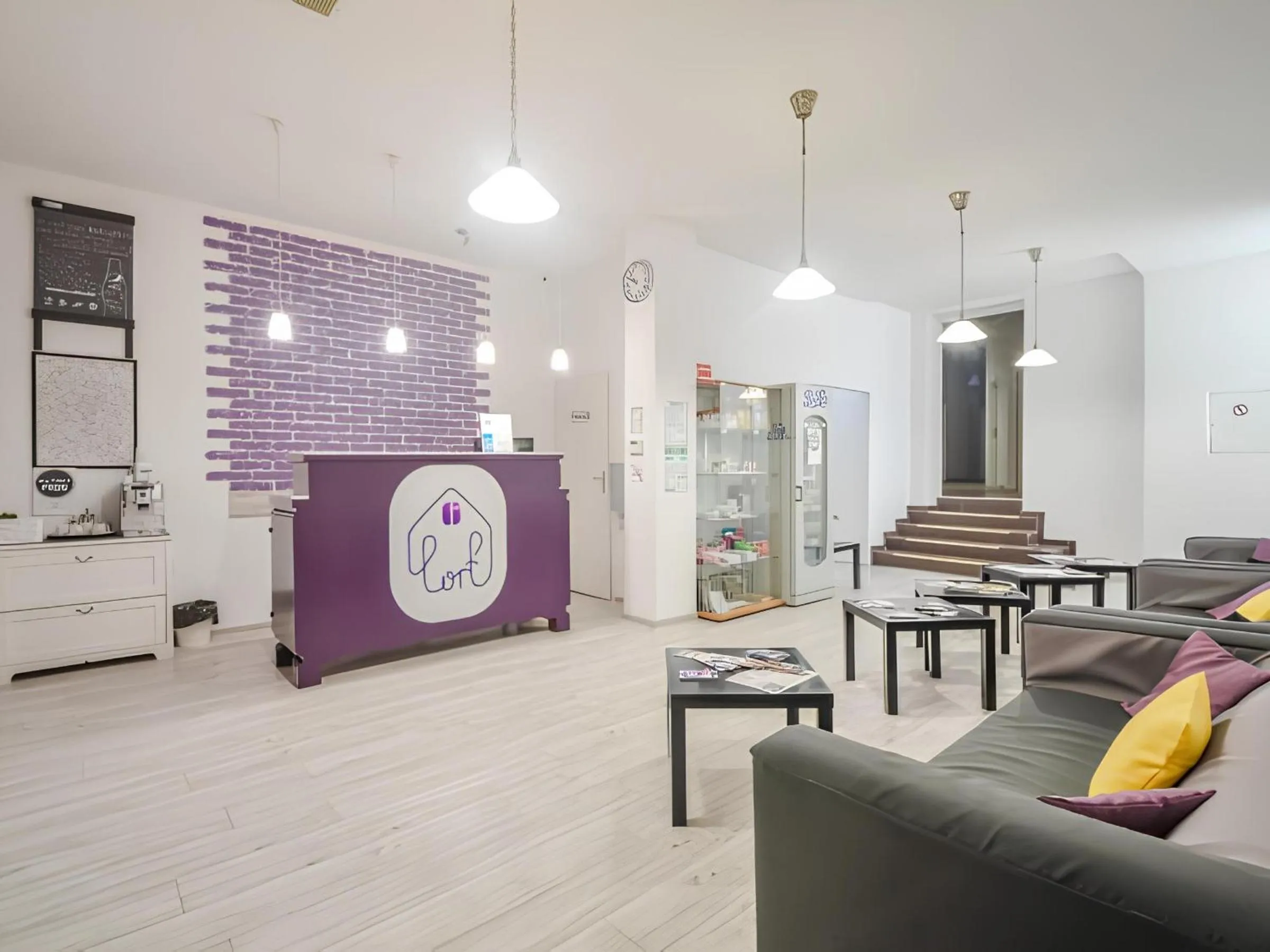 Lobby or reception in Lorf Hostel&Coffee