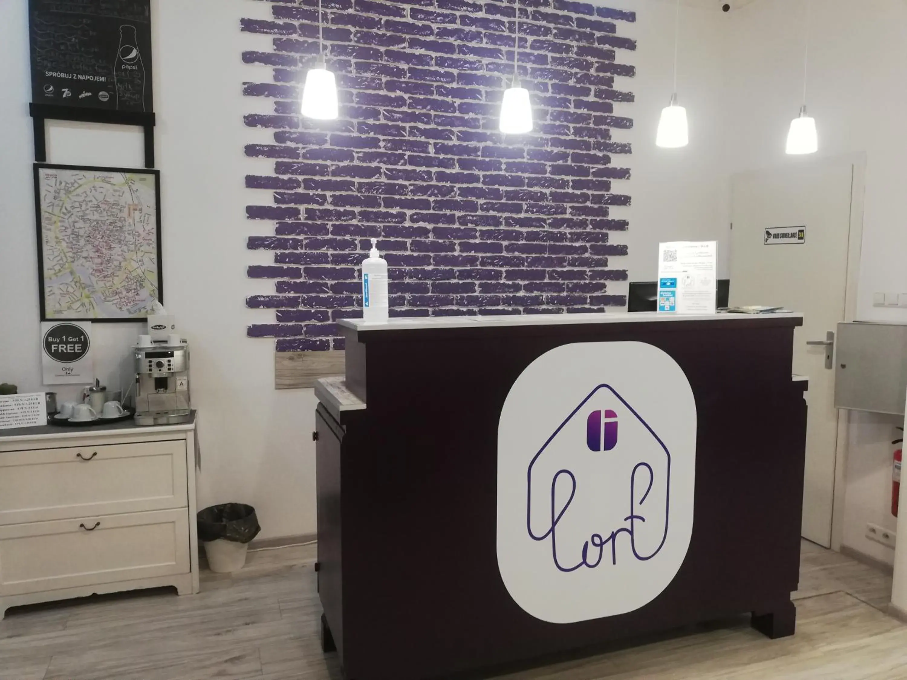 Lobby or reception in Lorf Hostel&Coffee Lobby or reception in Lorf Hostel&Coffee