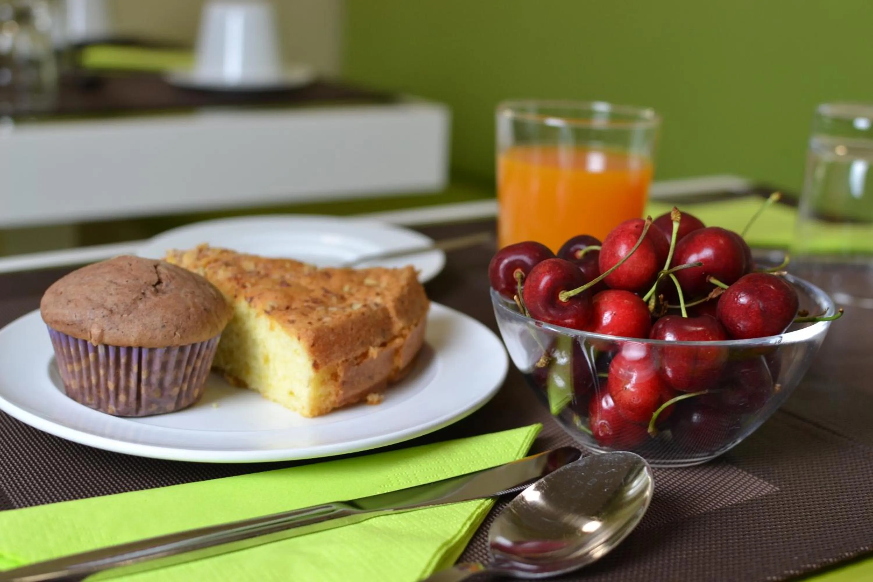 Continental breakfast in B&B Leopoldo