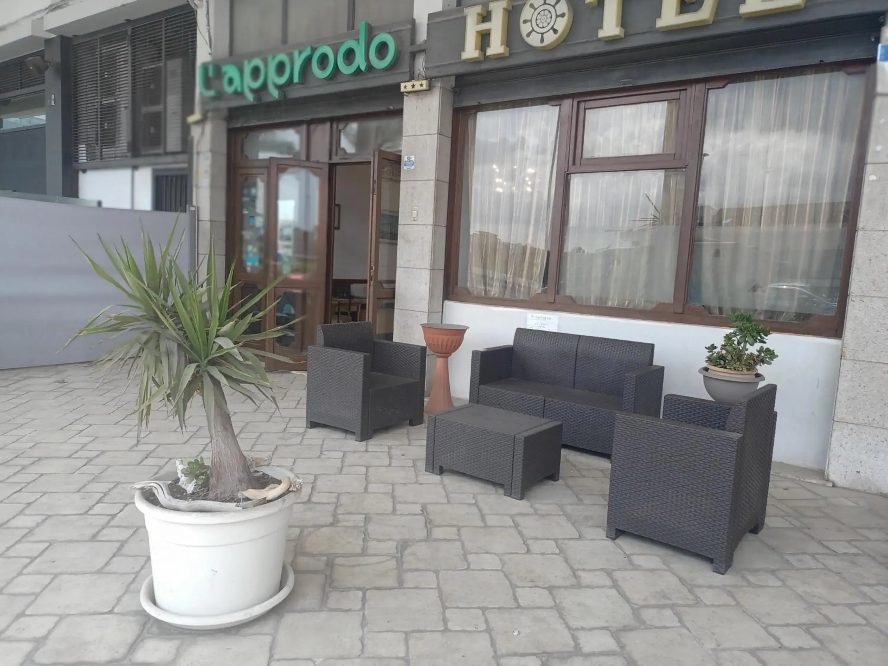 Property building in Hotel L'Approdo Property building in Hotel L'Approdo