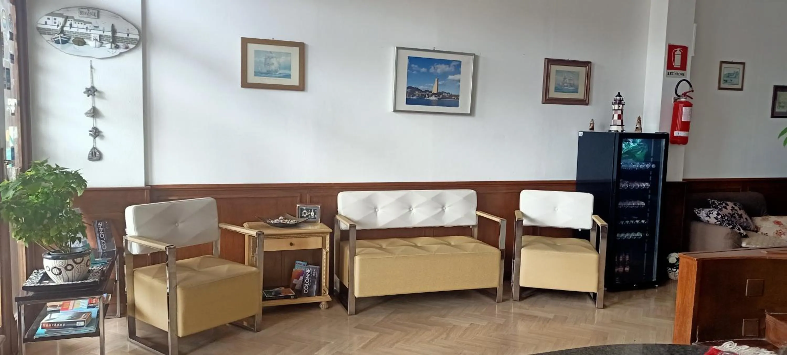 Lobby or reception in Hotel L'Approdo