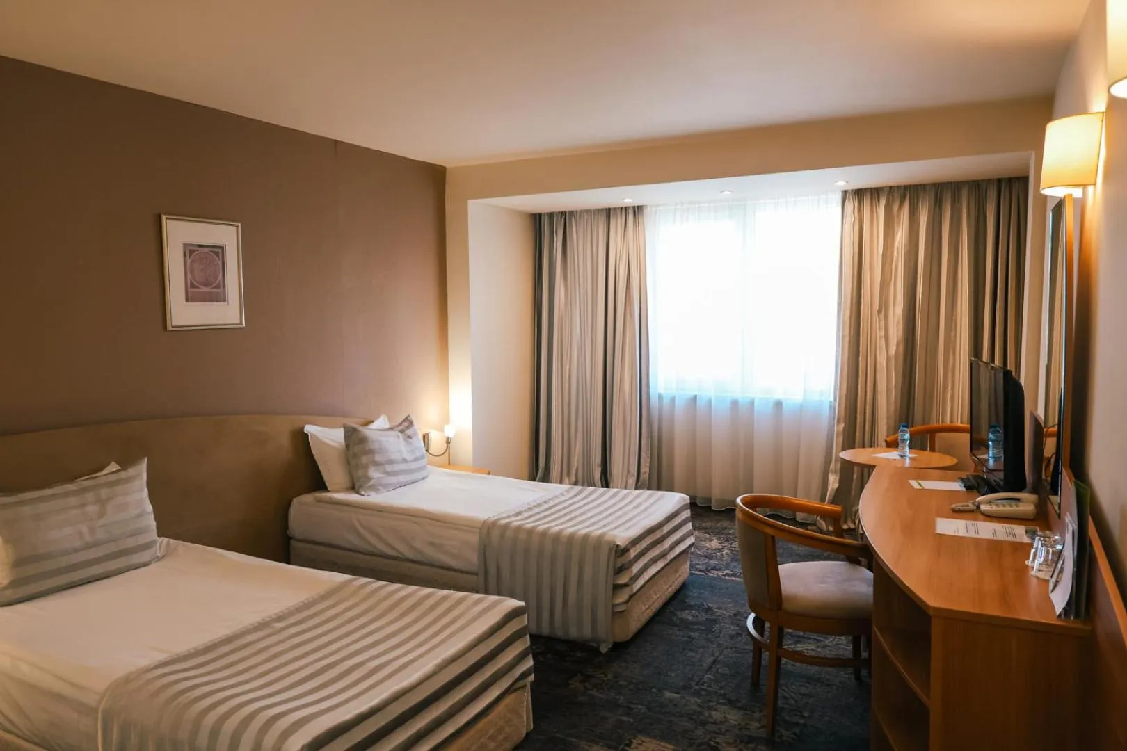 Photo of the whole room, Bed in Triada Hotel