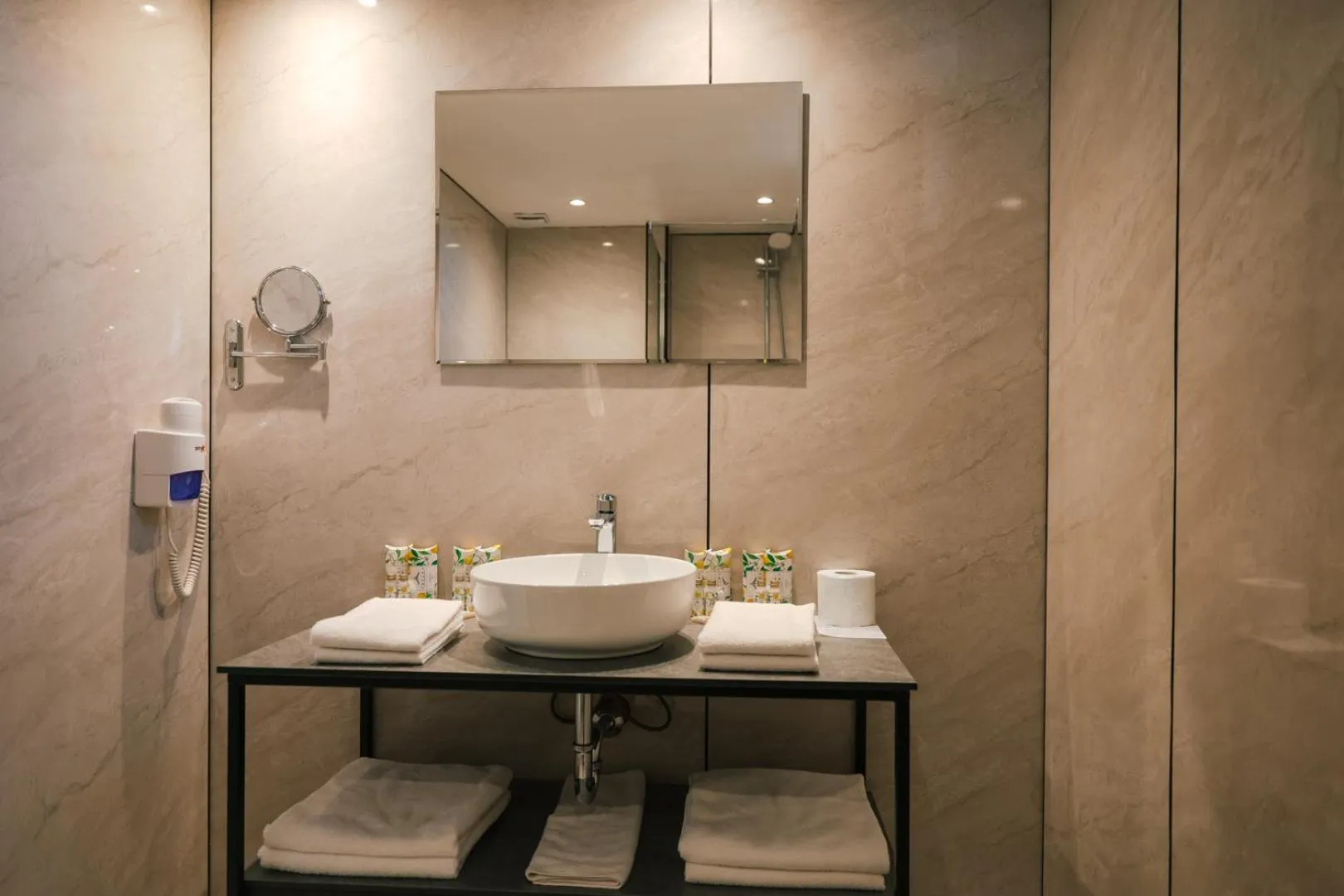 Bathroom in Triada Hotel