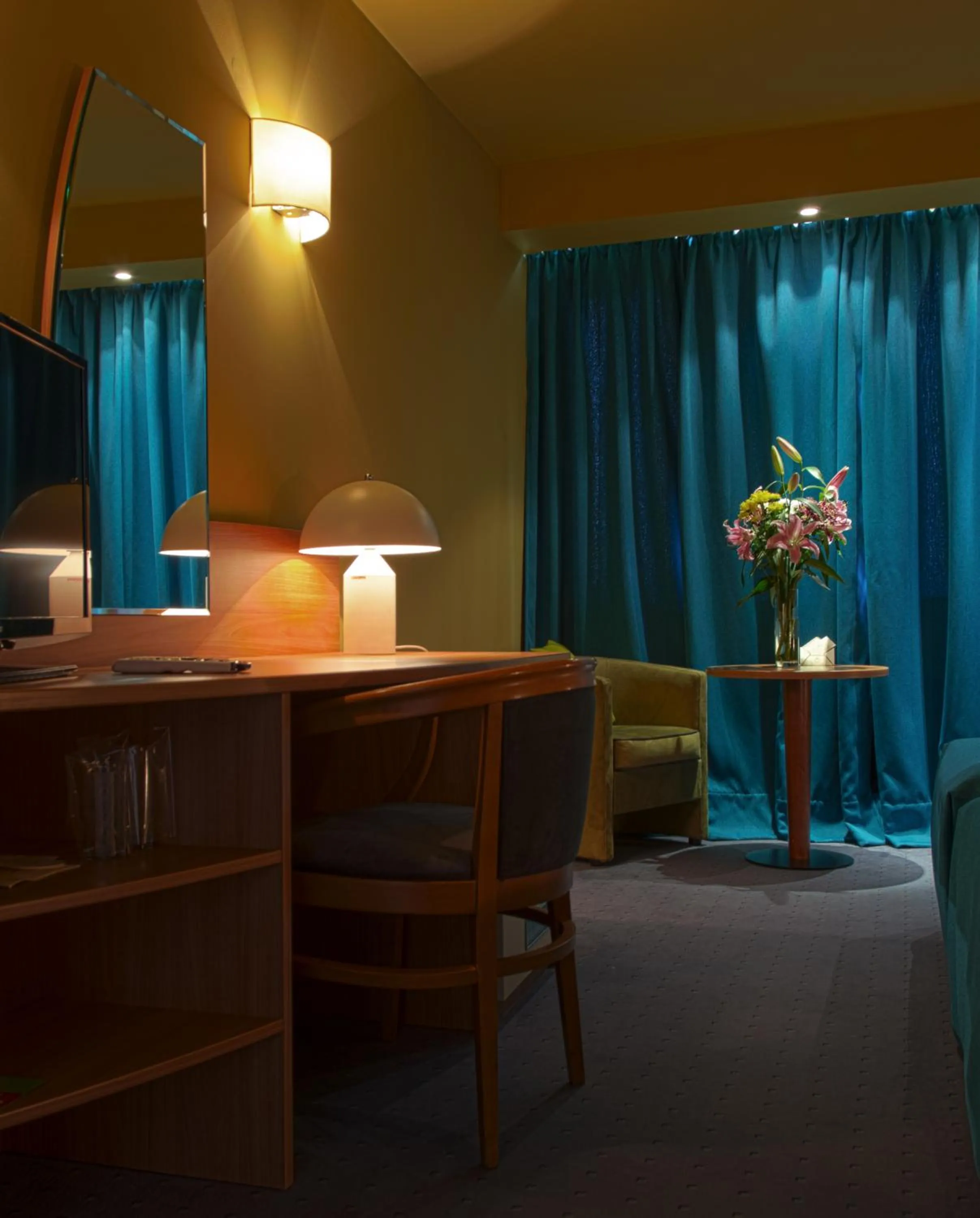 Bedroom in Triada Hotel