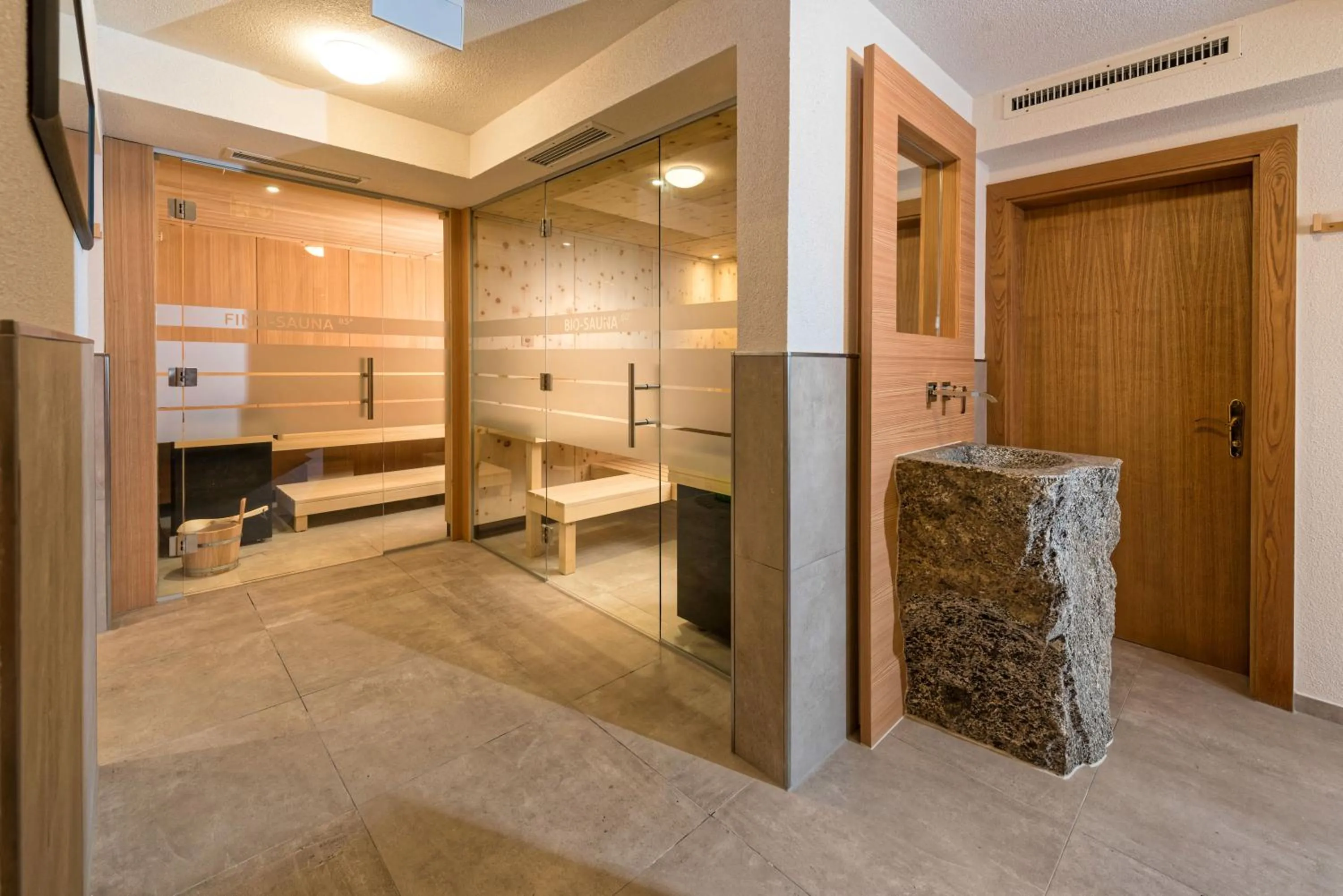 Sauna in Hotel Garni Romantika