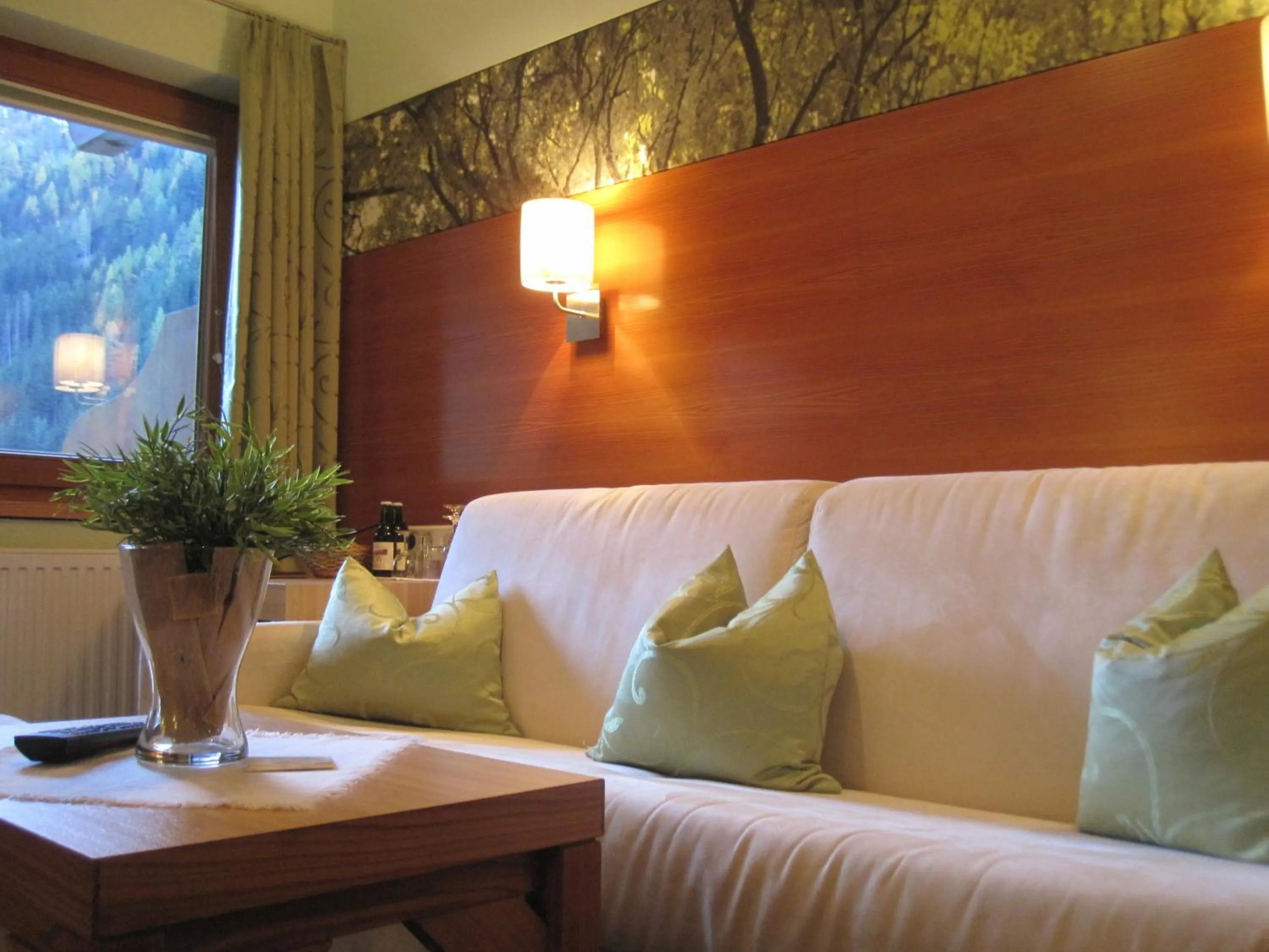 Seating area in Hotel Garni Romantika