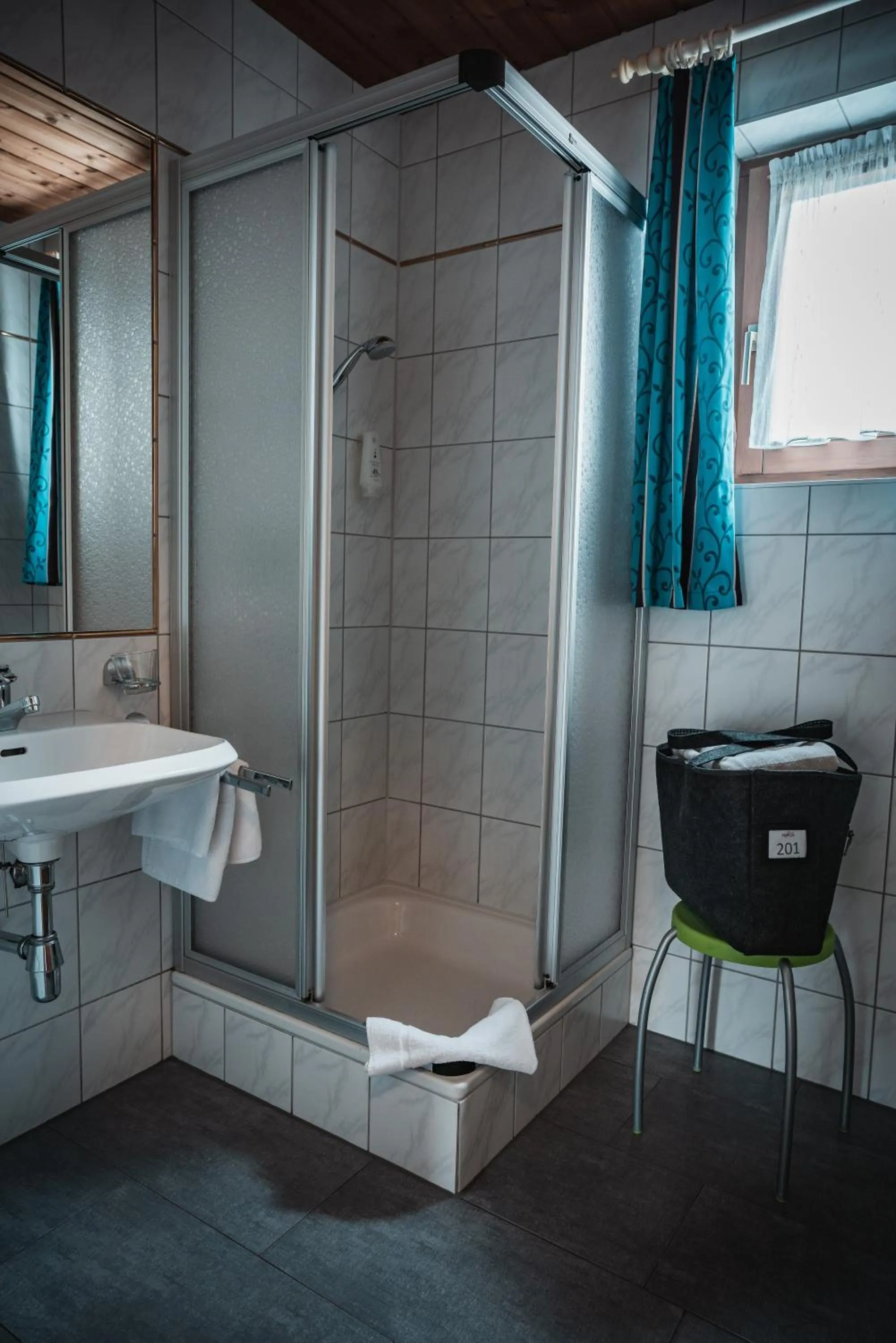 Bathroom in Hotel Garni Romantika