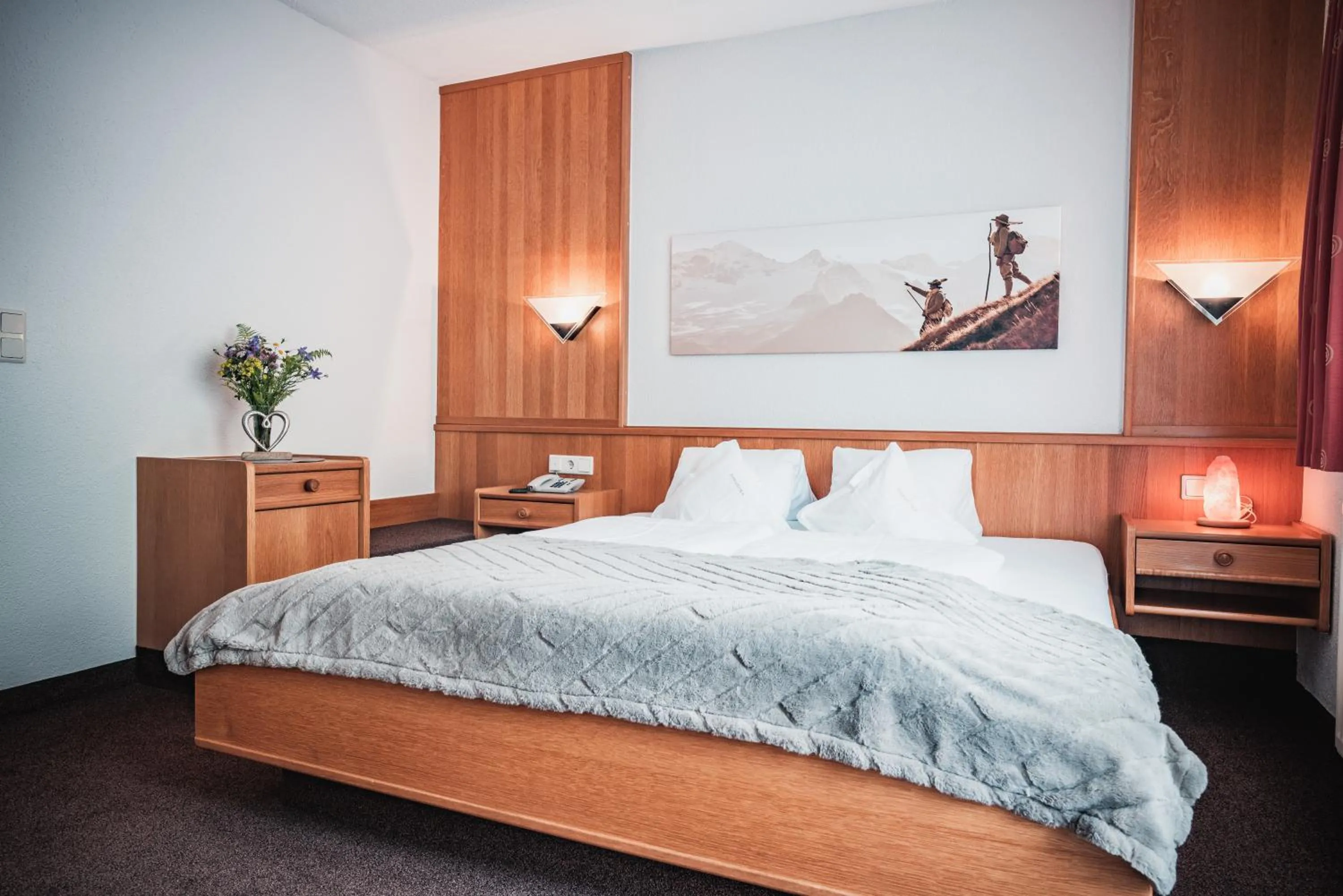 Photo of the whole room, Bed in Hotel Garni Romantika