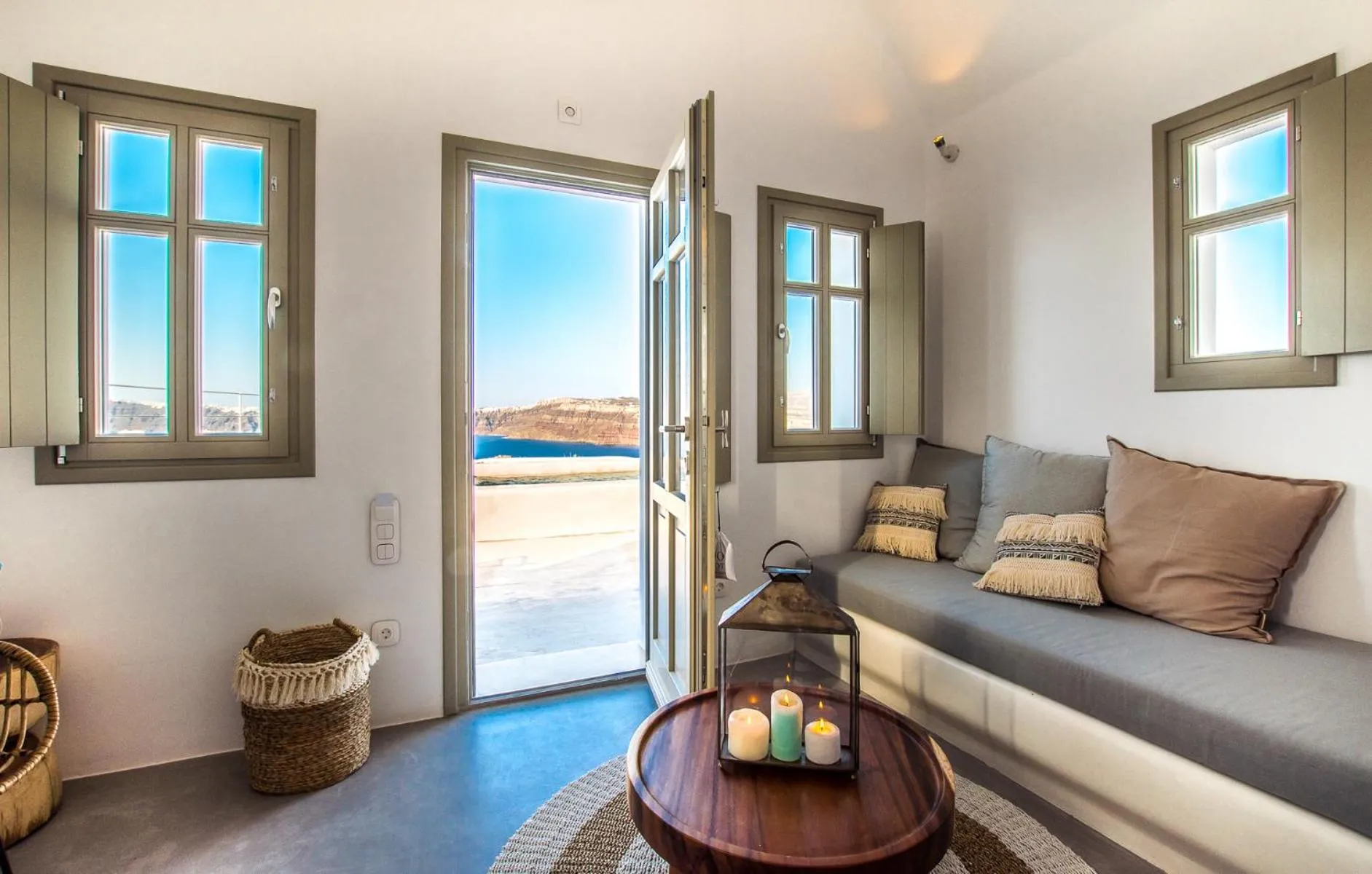 Living room in CAPE 9 Villas & Suites