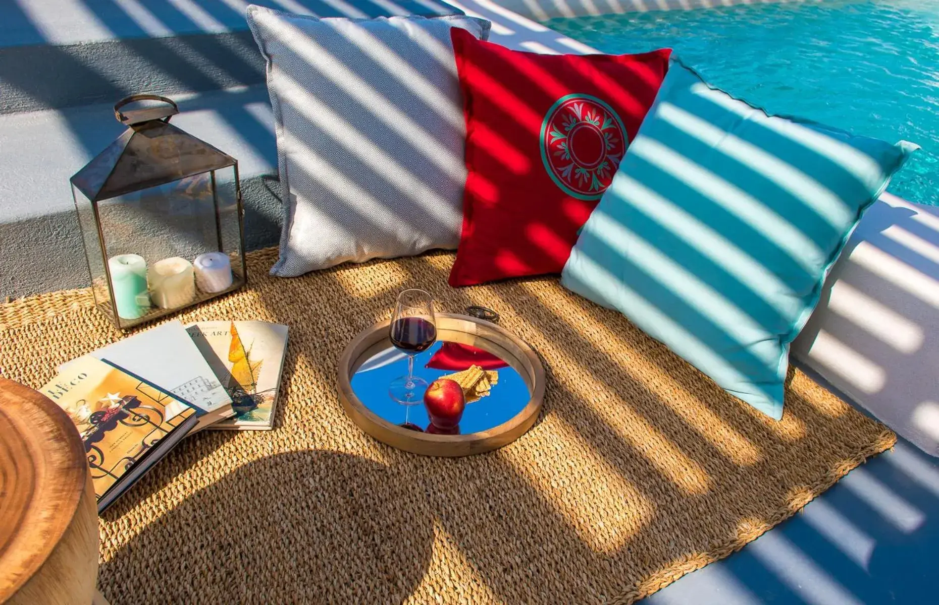 Patio in CAPE 9 Villas & Suites Patio in CAPE 9 Villas & Suites