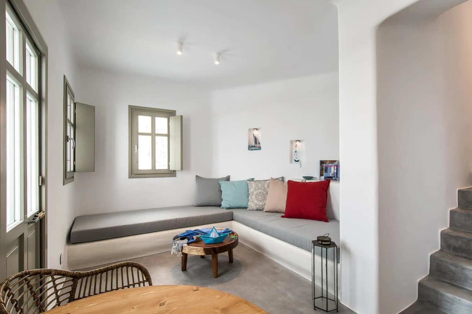 Living room in CAPE 9 Villas & Suites