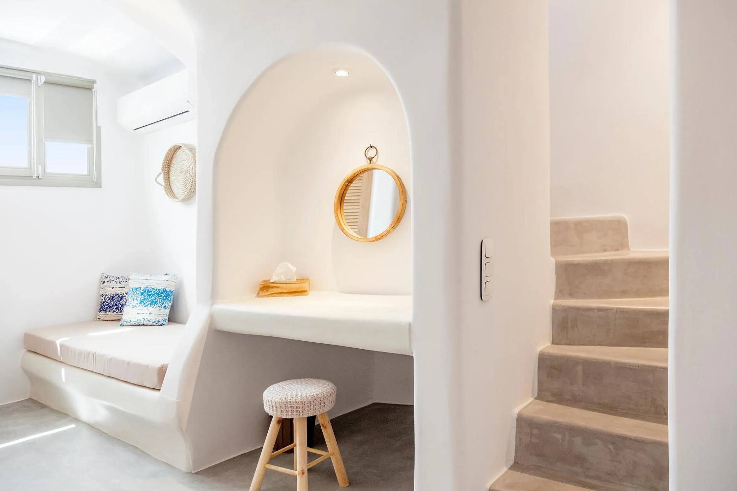 Seating area, Bed in CAPE 9 Villas & Suites