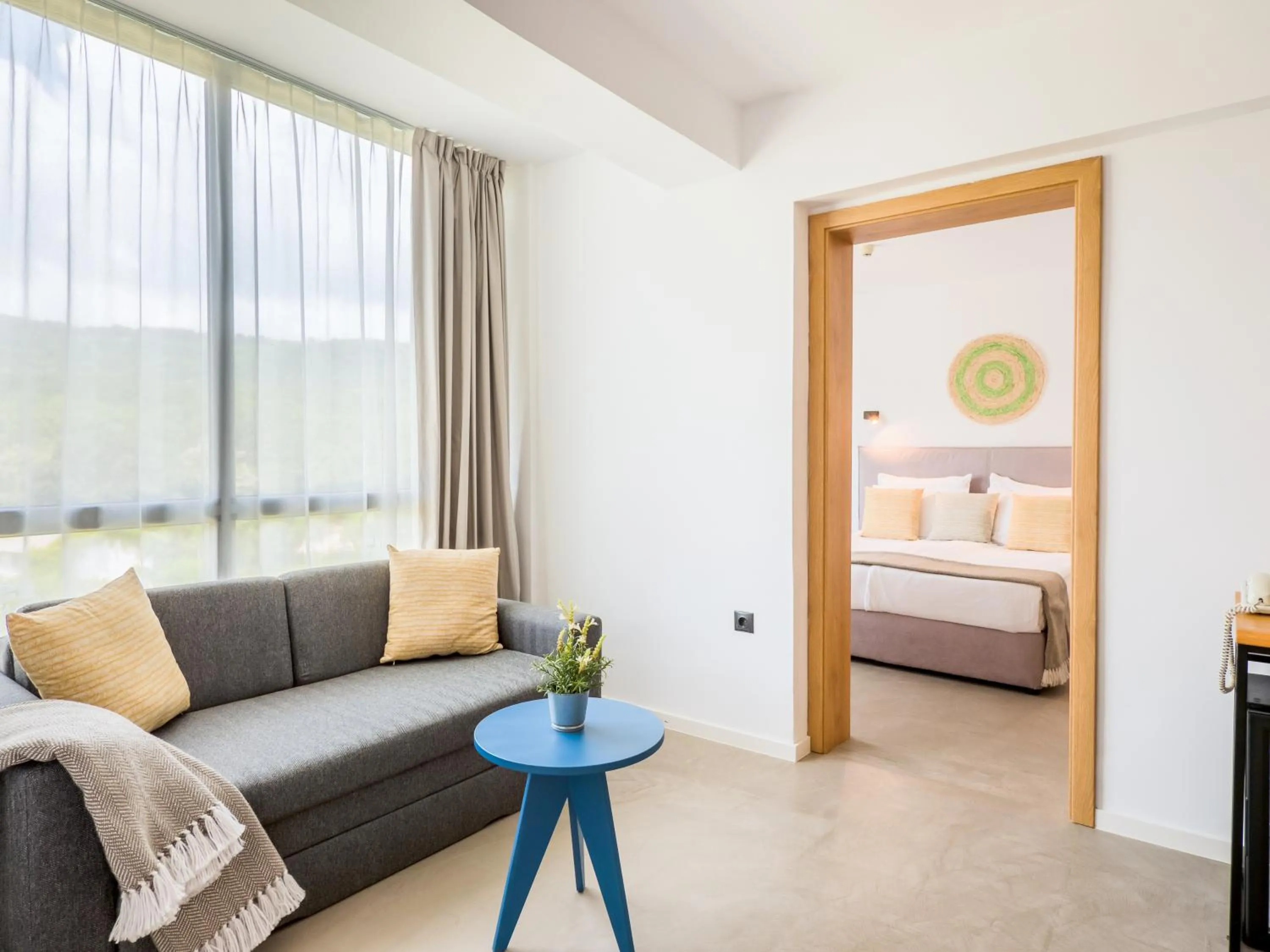 Seating area, Bed in Hotel Excelsior - All Inclusive