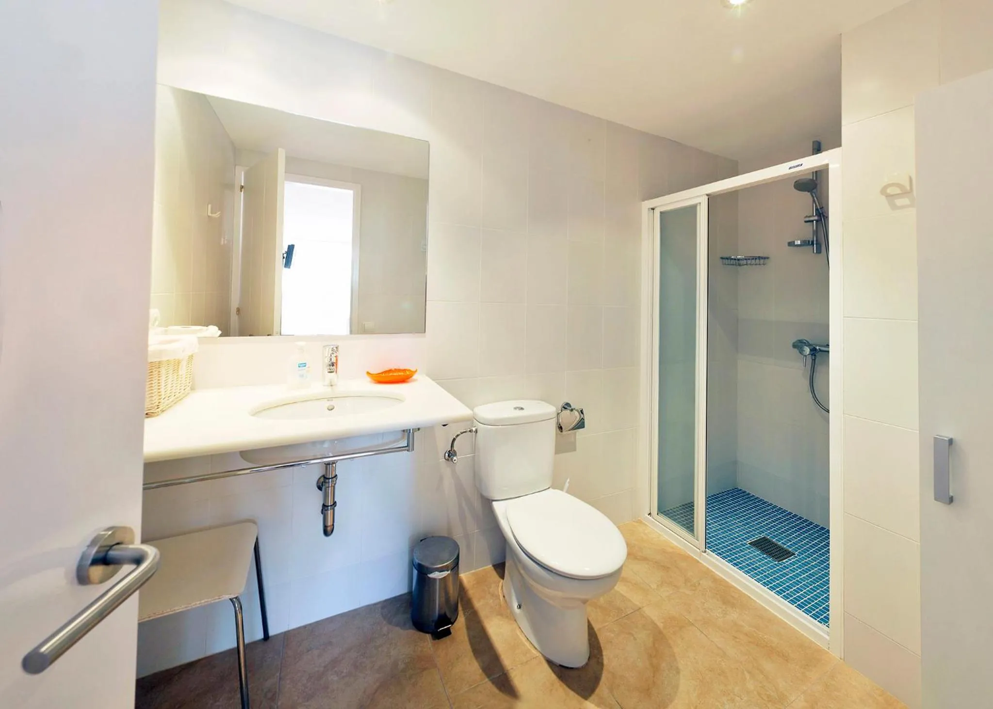 Bathroom in Aparthotel l'Heretat