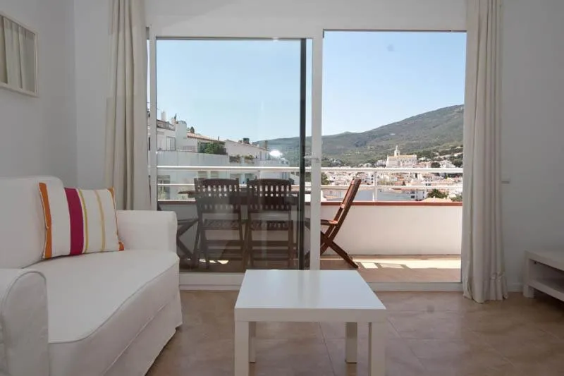 Balcony/Terrace in Aparthotel l'Heretat