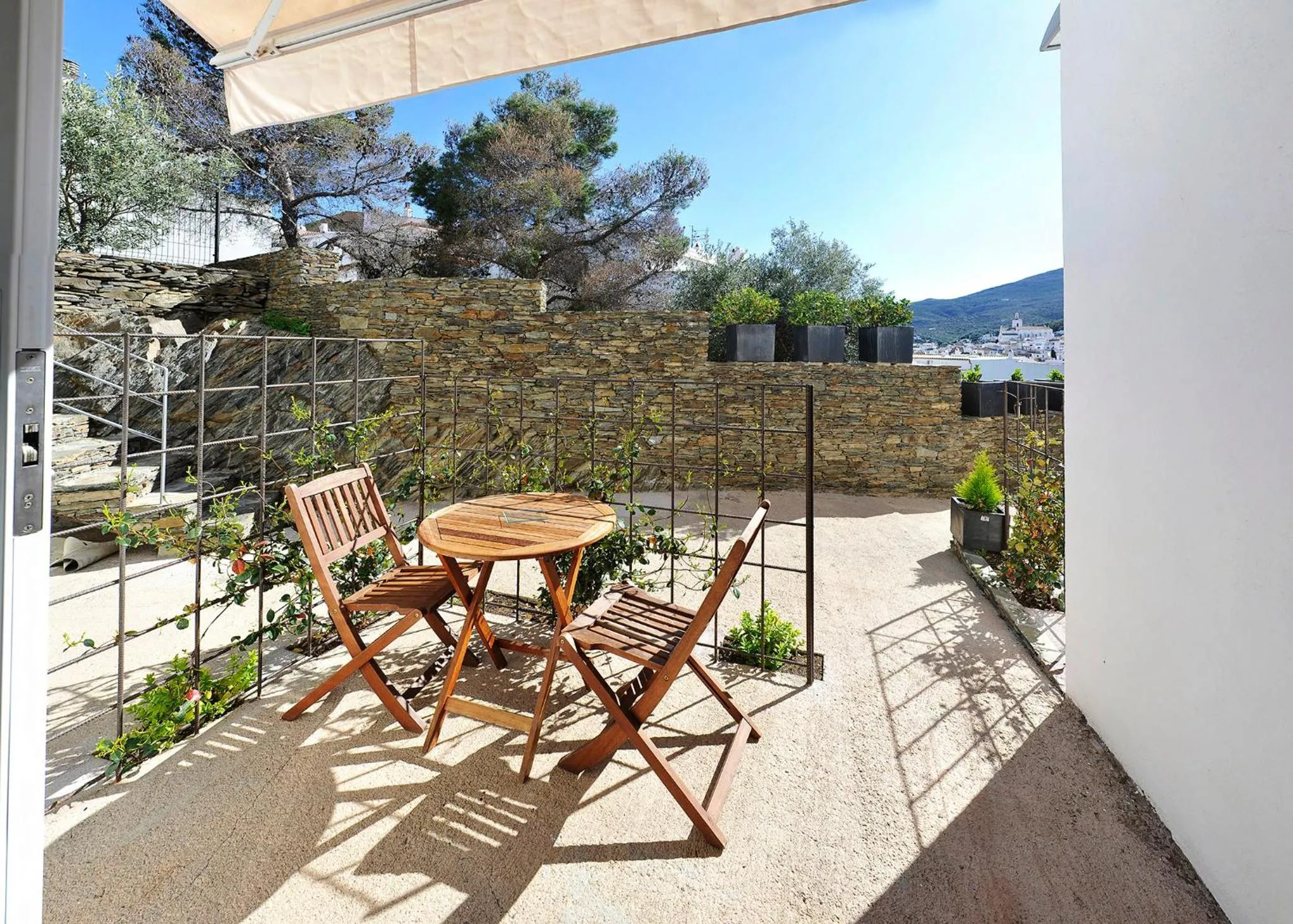 Balcony/Terrace in Aparthotel l'Heretat