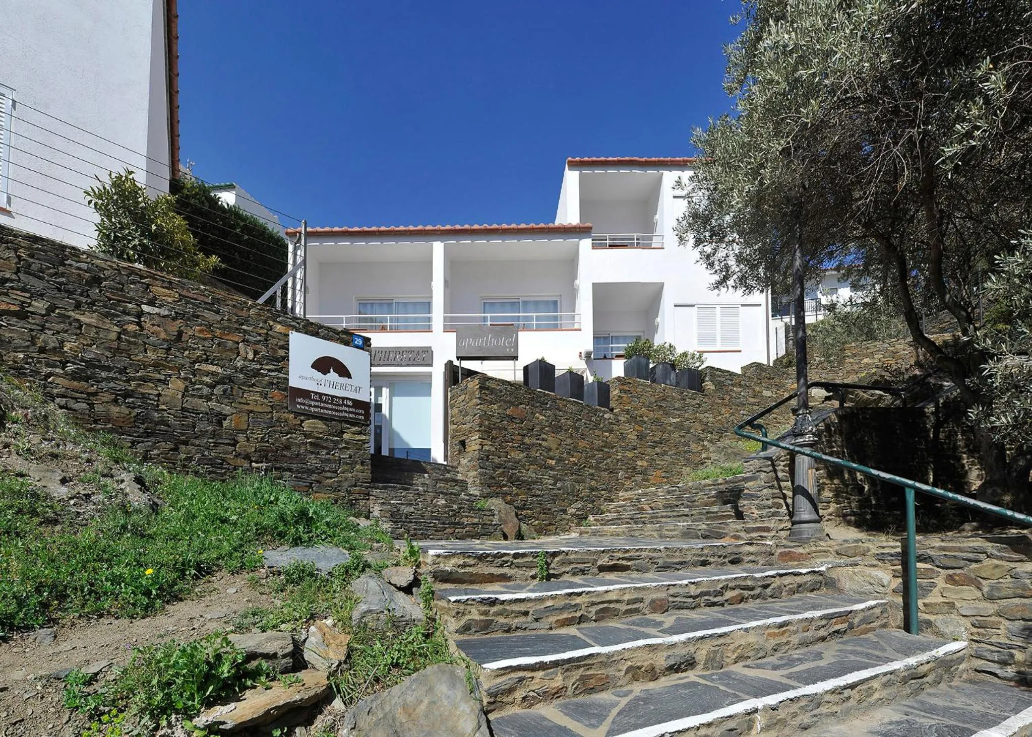 Property building in Aparthotel l'Heretat